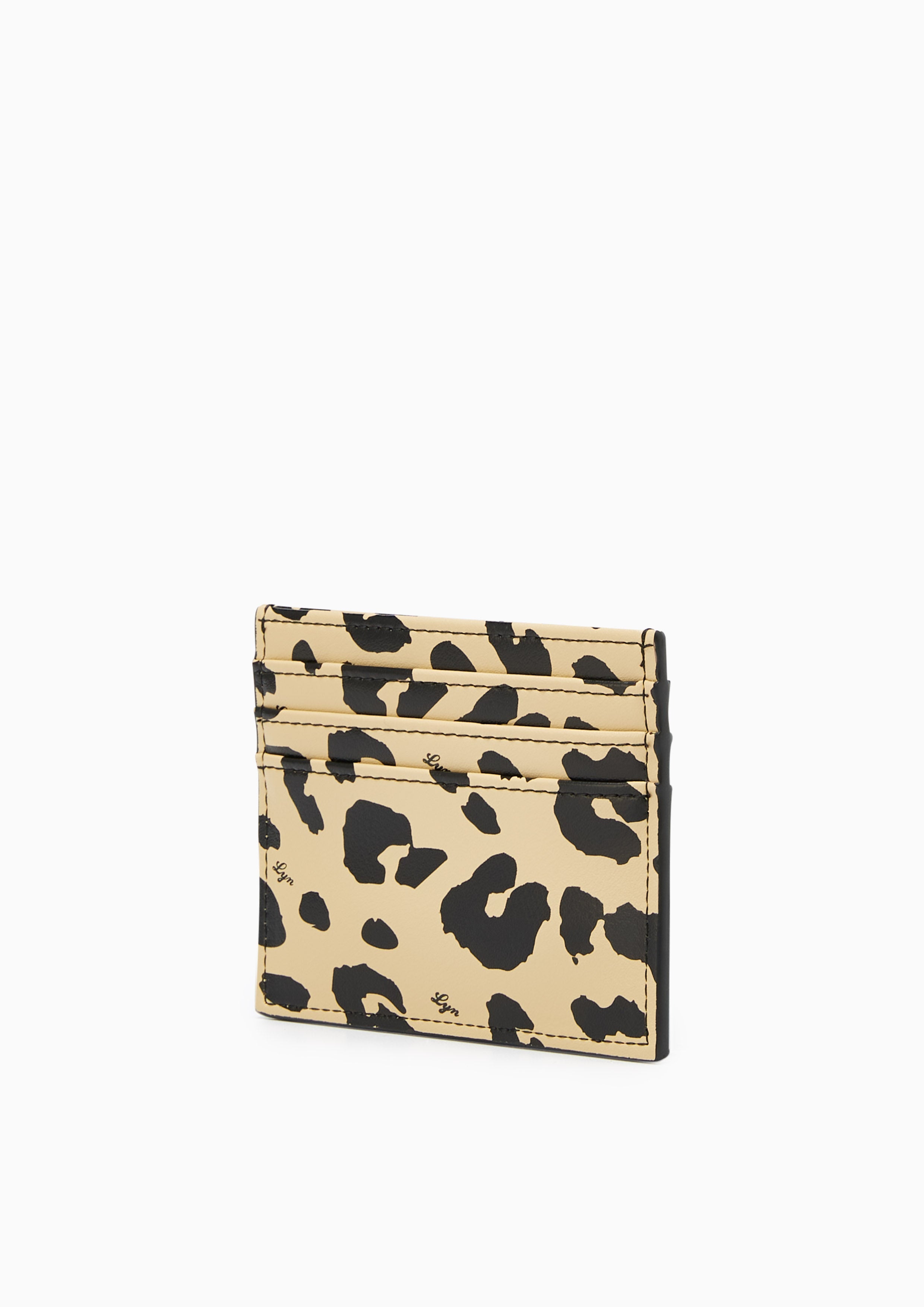 Riley Card Holder Wallet - Leopard