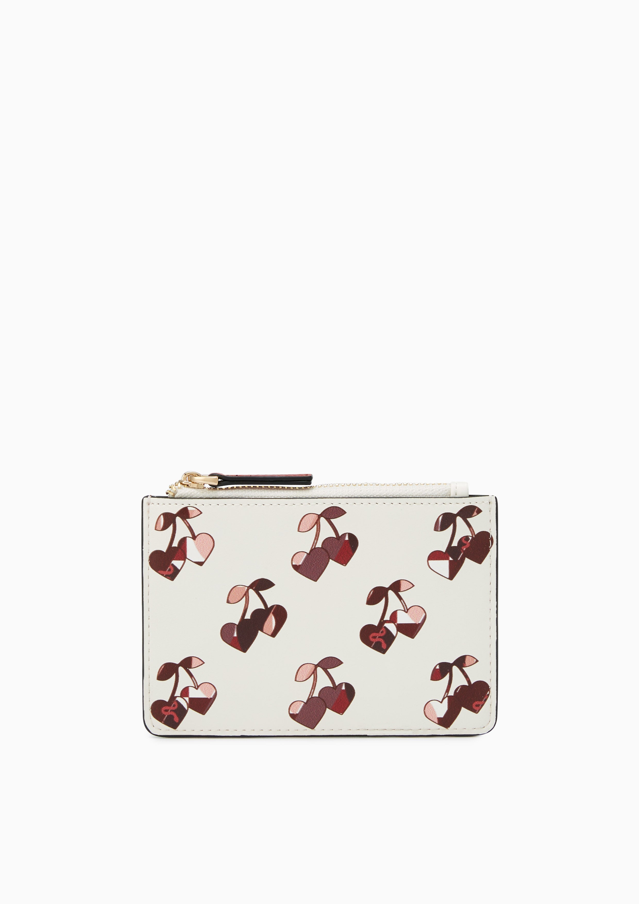 Felix Cny Card Holder Wallet - Printed White