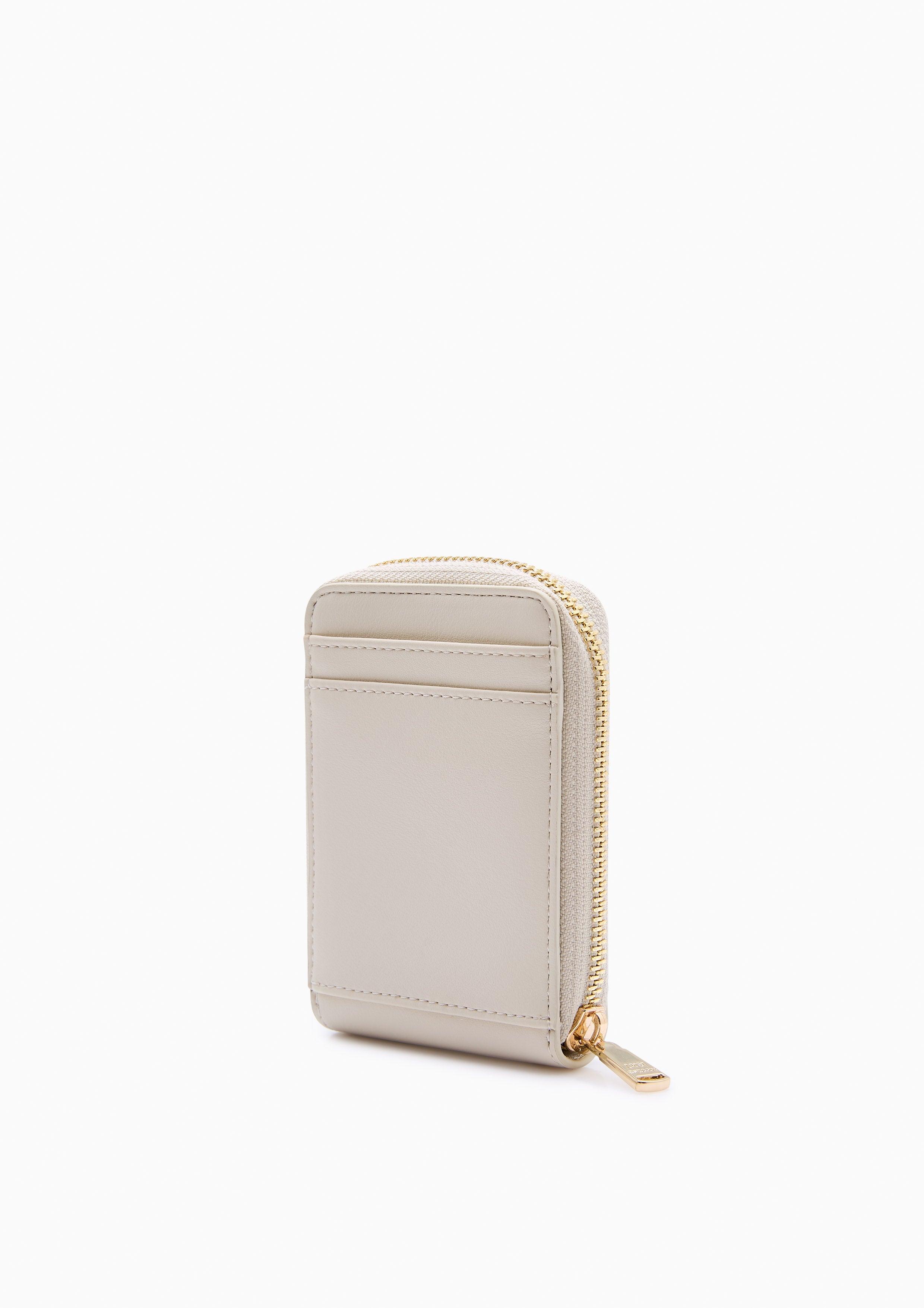 Bae Card Pocket Wallet - Light Beige