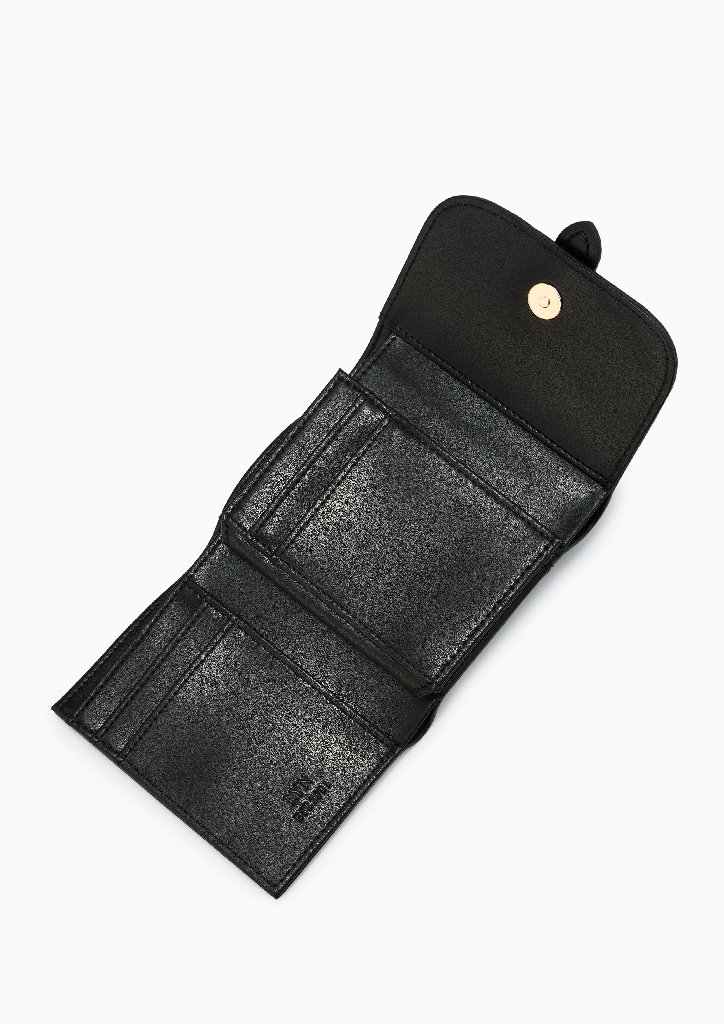 Jolene Short Wallet - Black