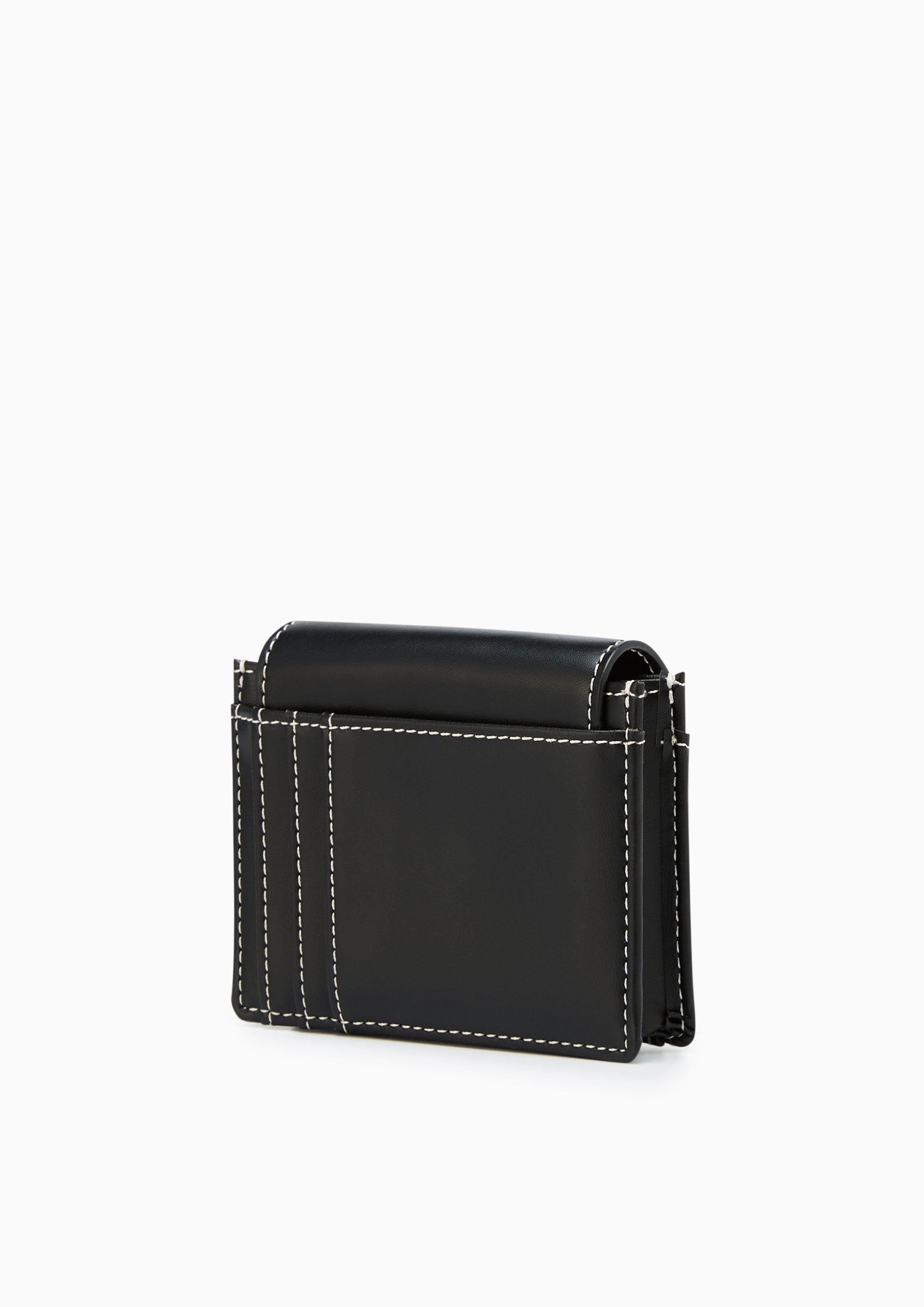 Andrea Short Wallet - Black