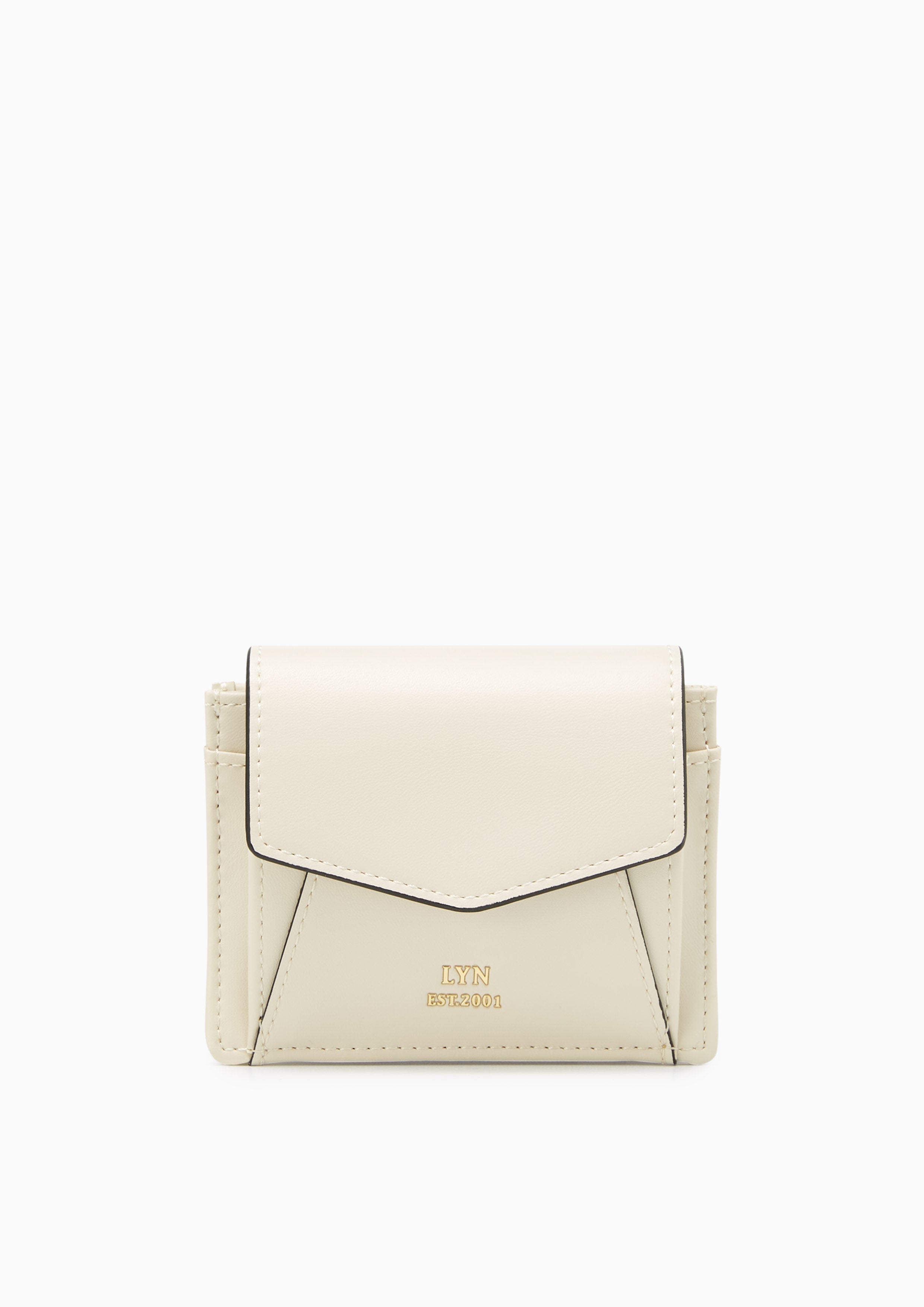 Andrea Short Wallet - Ivory