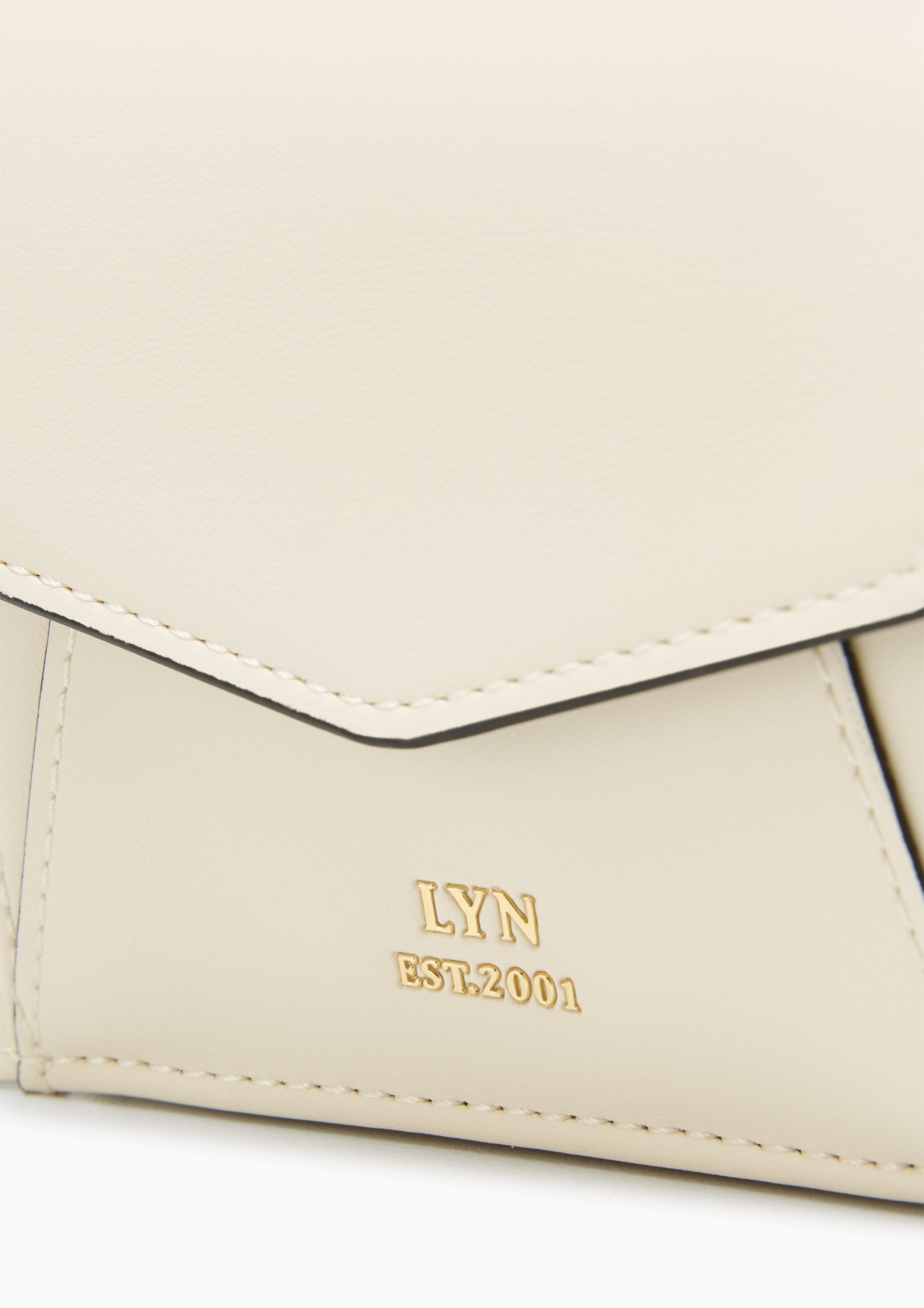 Andrea Short Wallet - Ivory