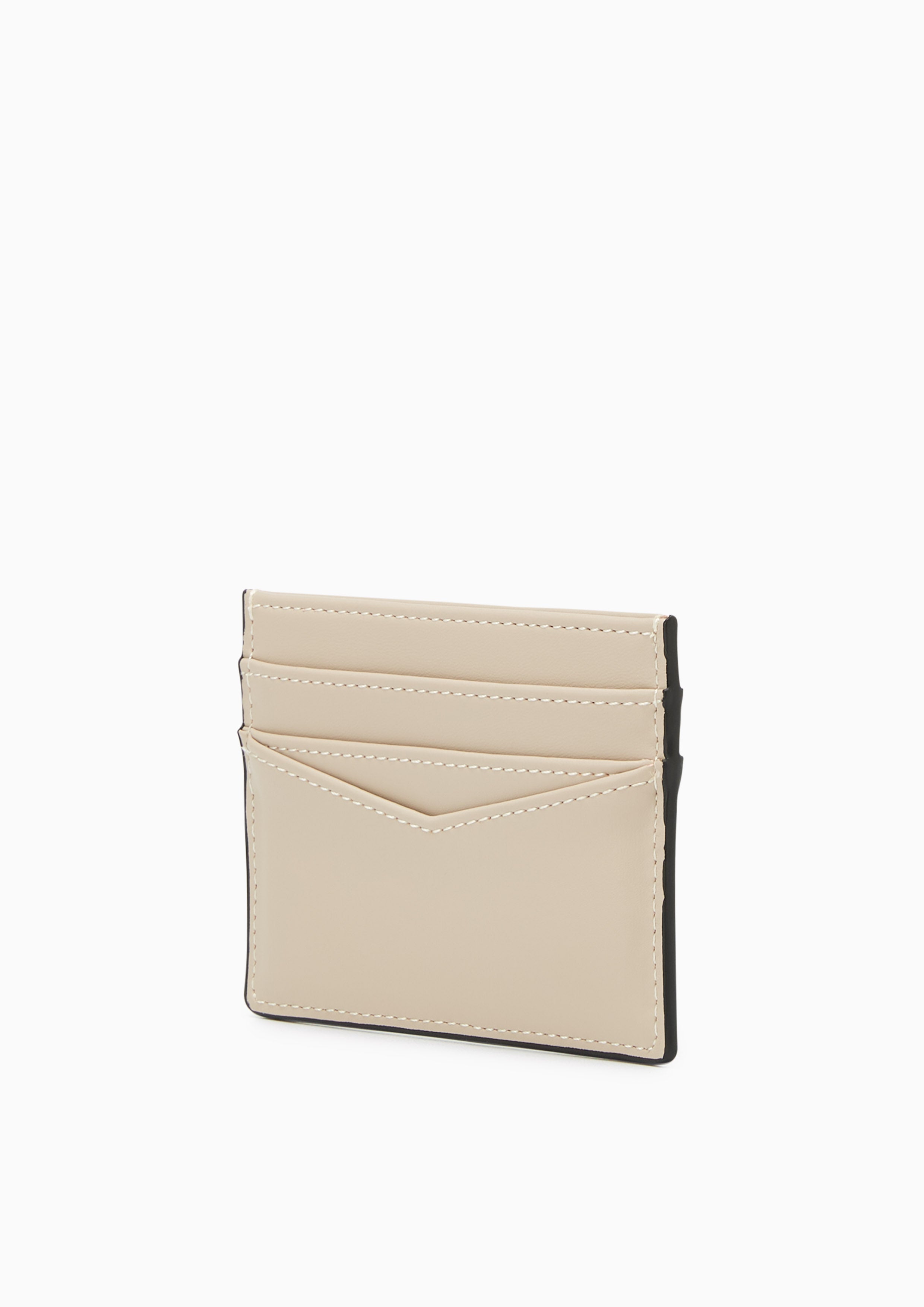 Andrea Card Holder Wallet - Beige