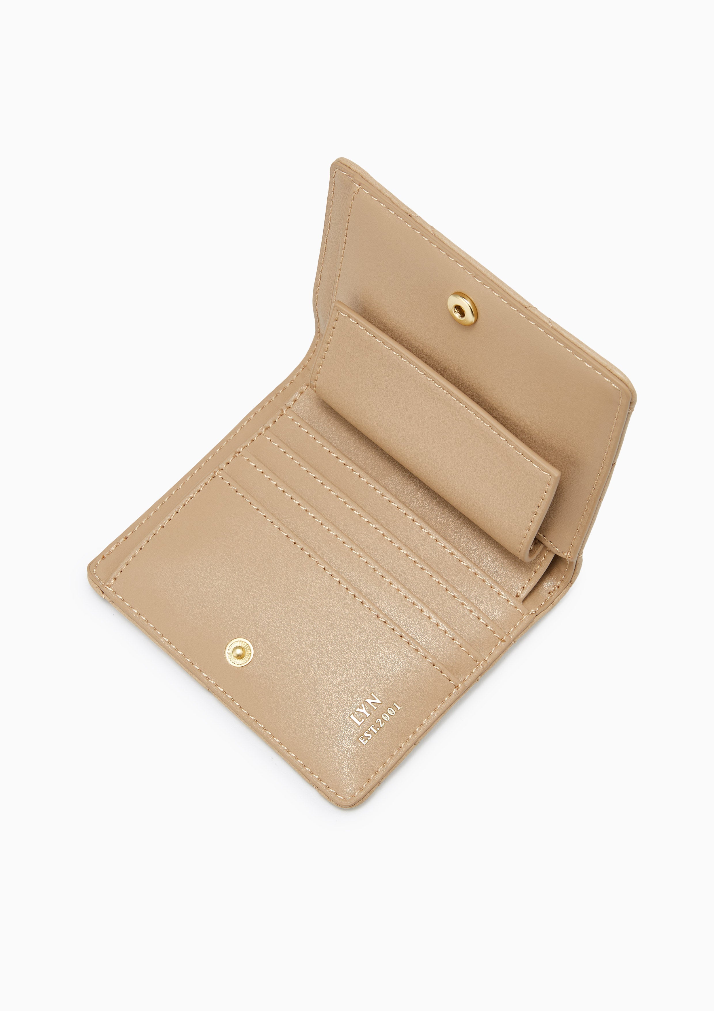 Handi Bifold Wallet - Dark Beige