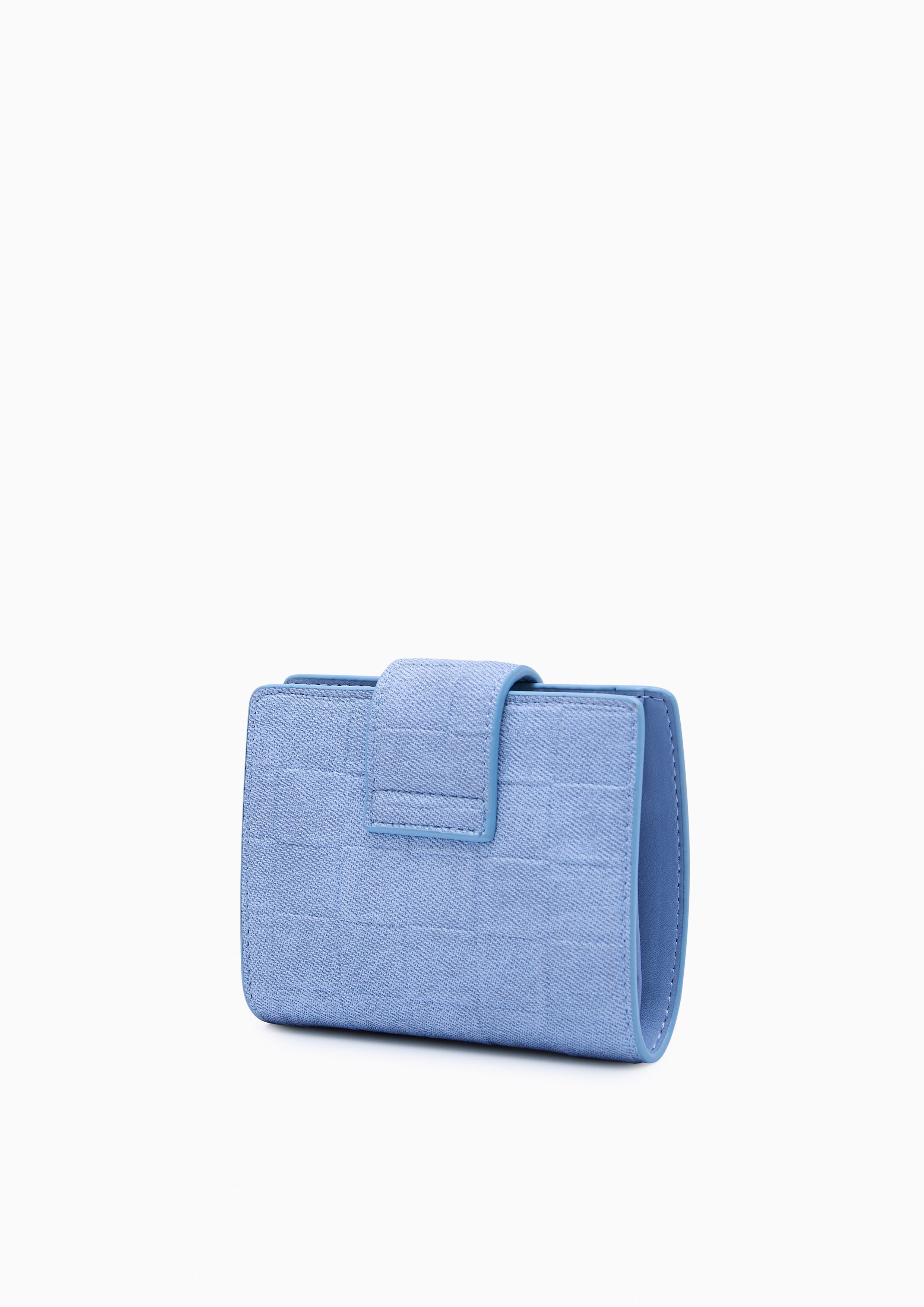 Joann Grace Flap Wallet - Blue Variation 2