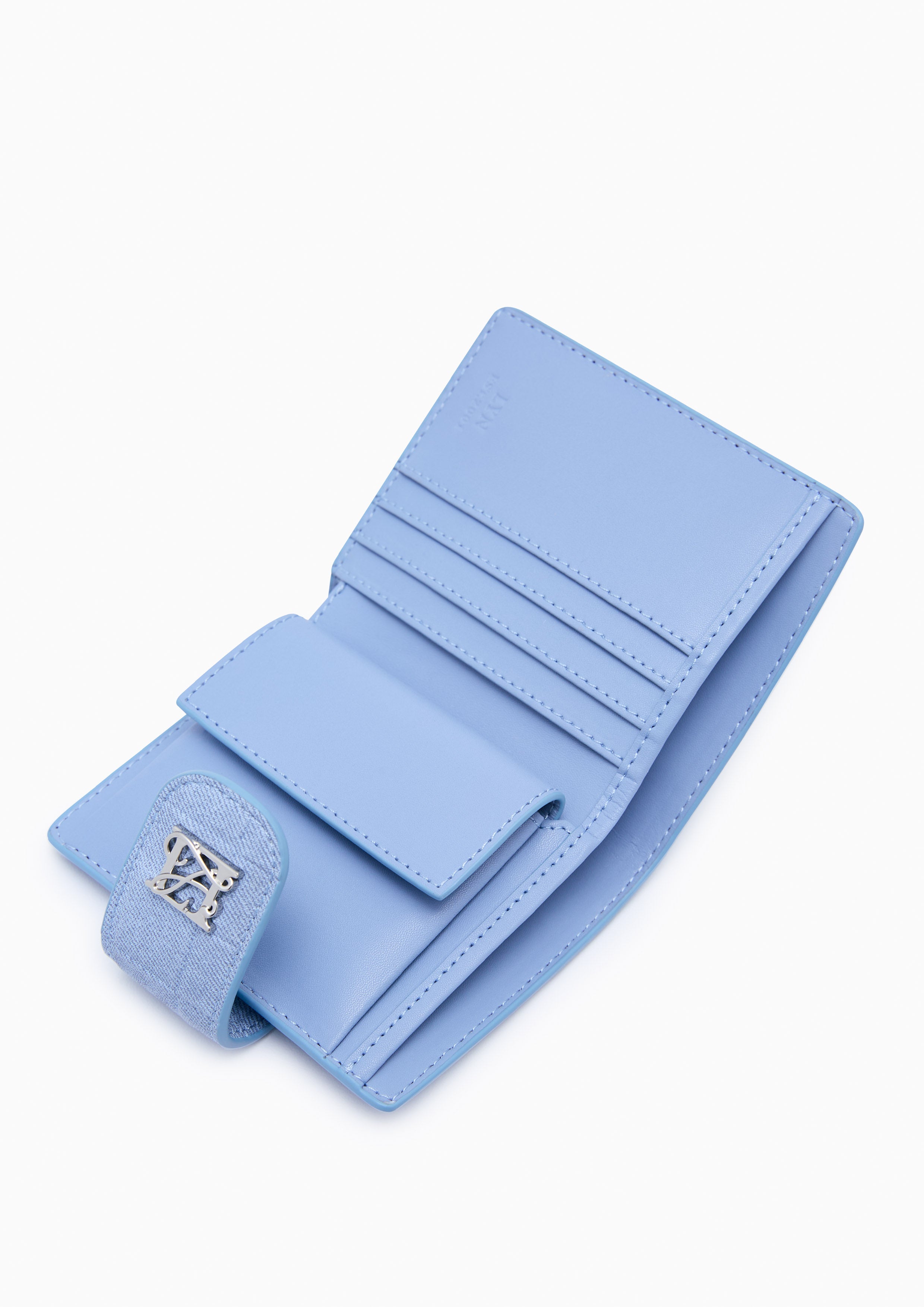Joann Grace Flap Wallet - Blue Variation 2
