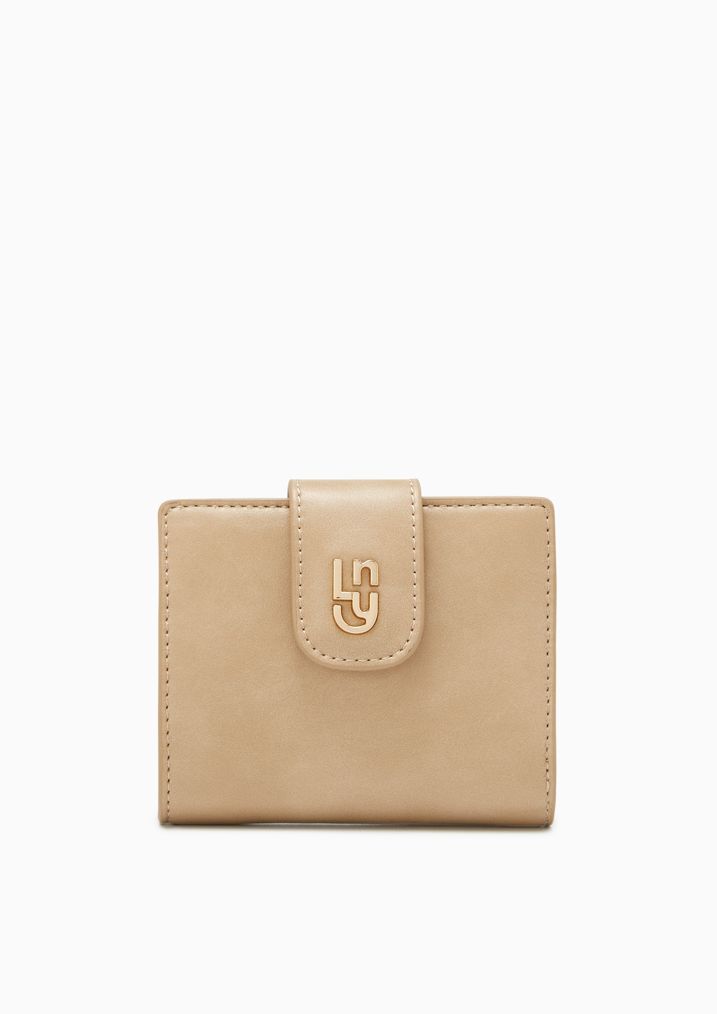 Handi Flap Wallet - Light Beige