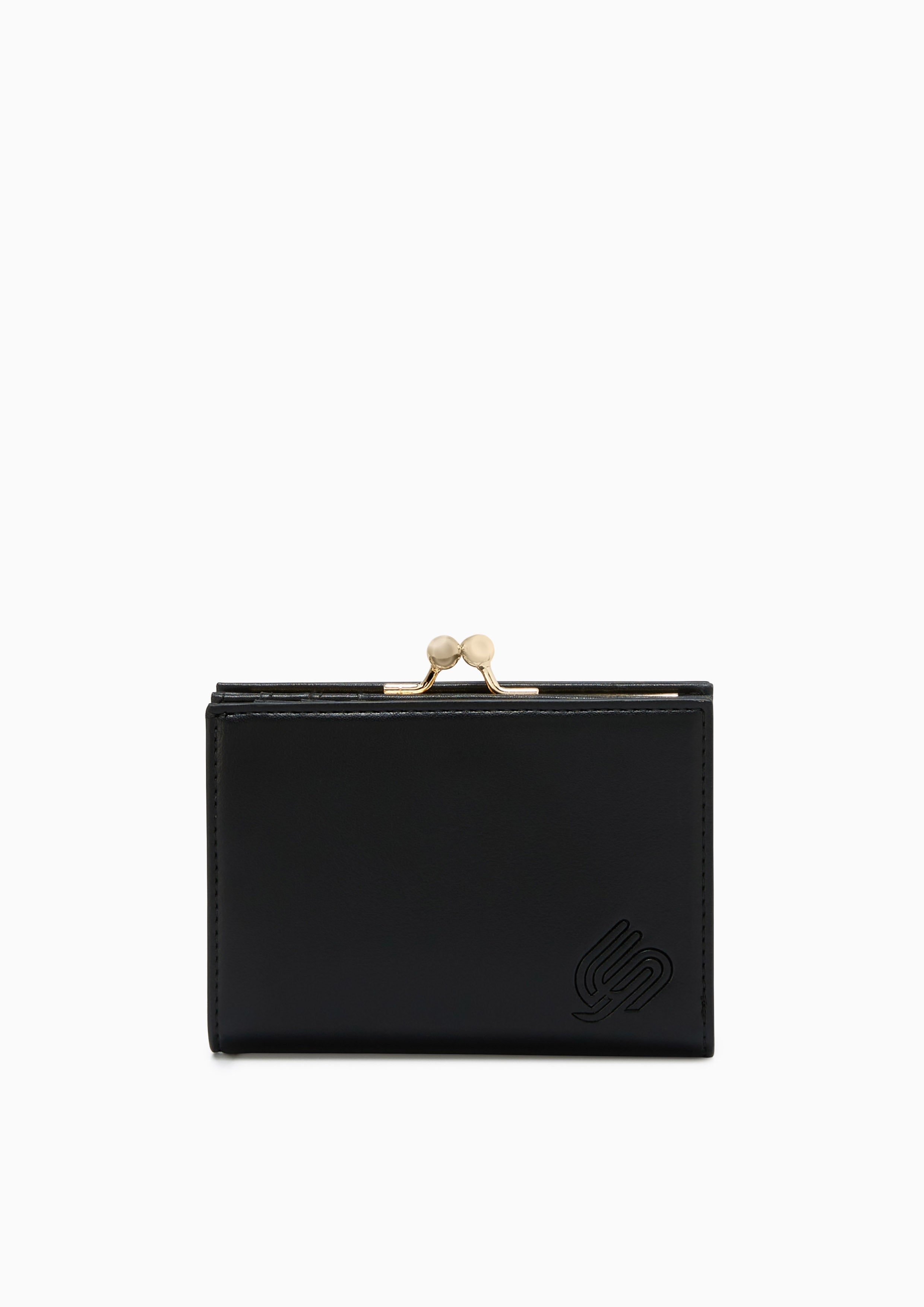 Nyxia Infinite Frame Short Wallet - Black