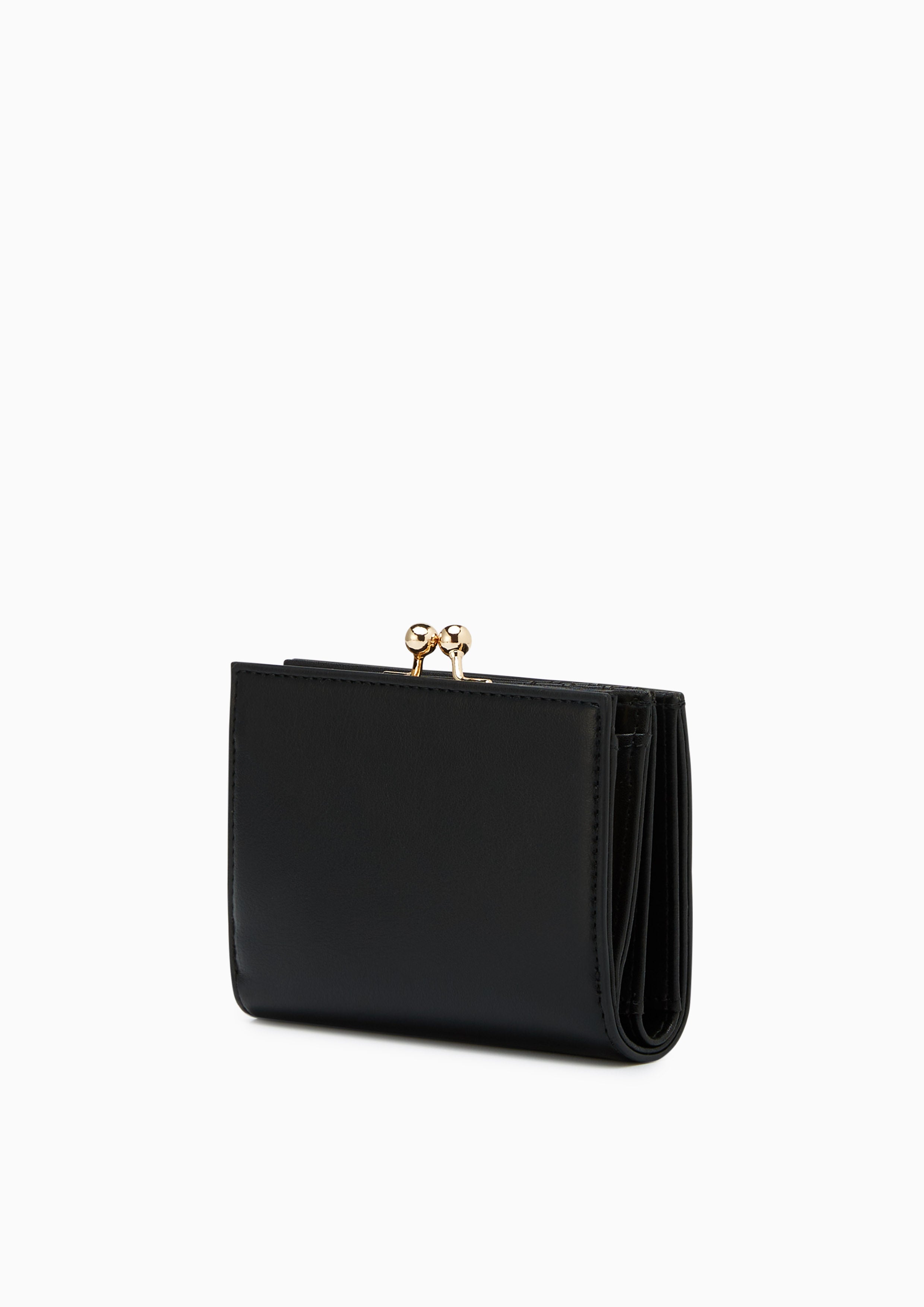 Nyxia Infinite Frame Short Wallet - Black