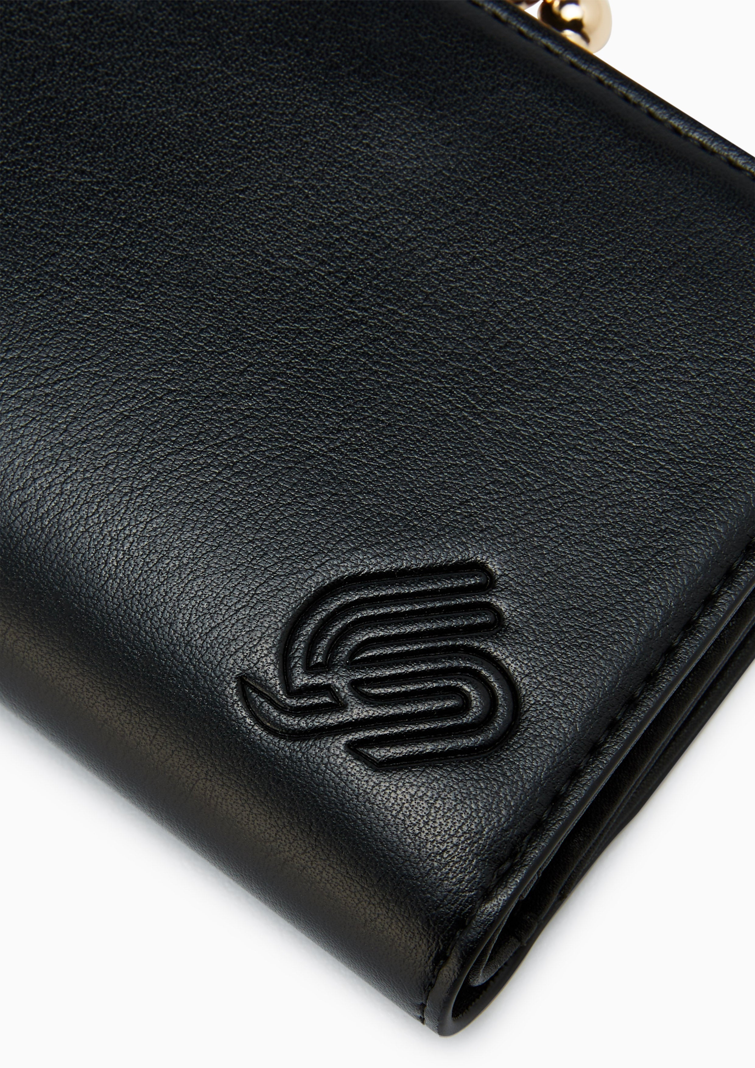 Nyxia Infinite Frame Short Wallet - Black