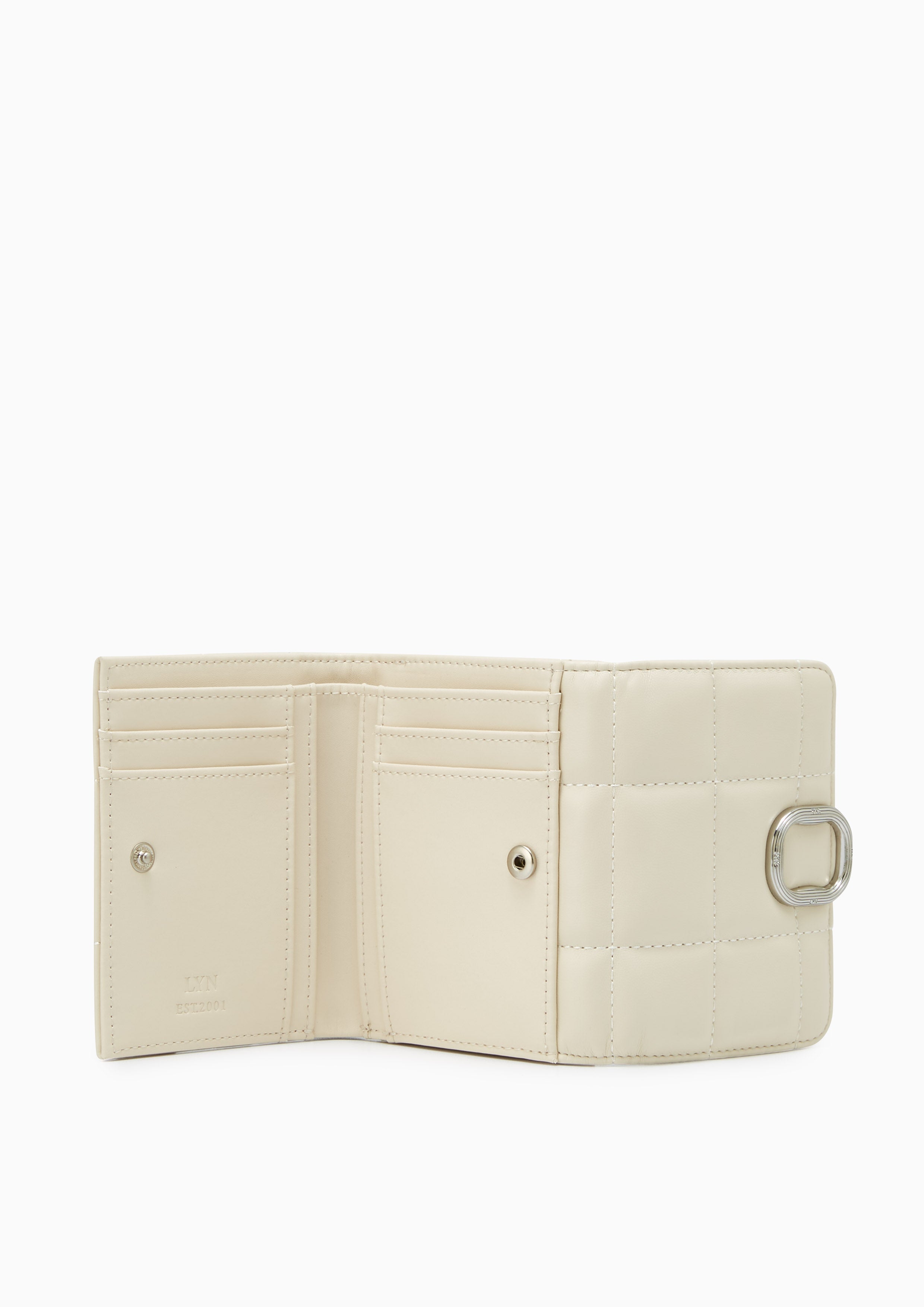 Persy   Short Wallet - Light Beige