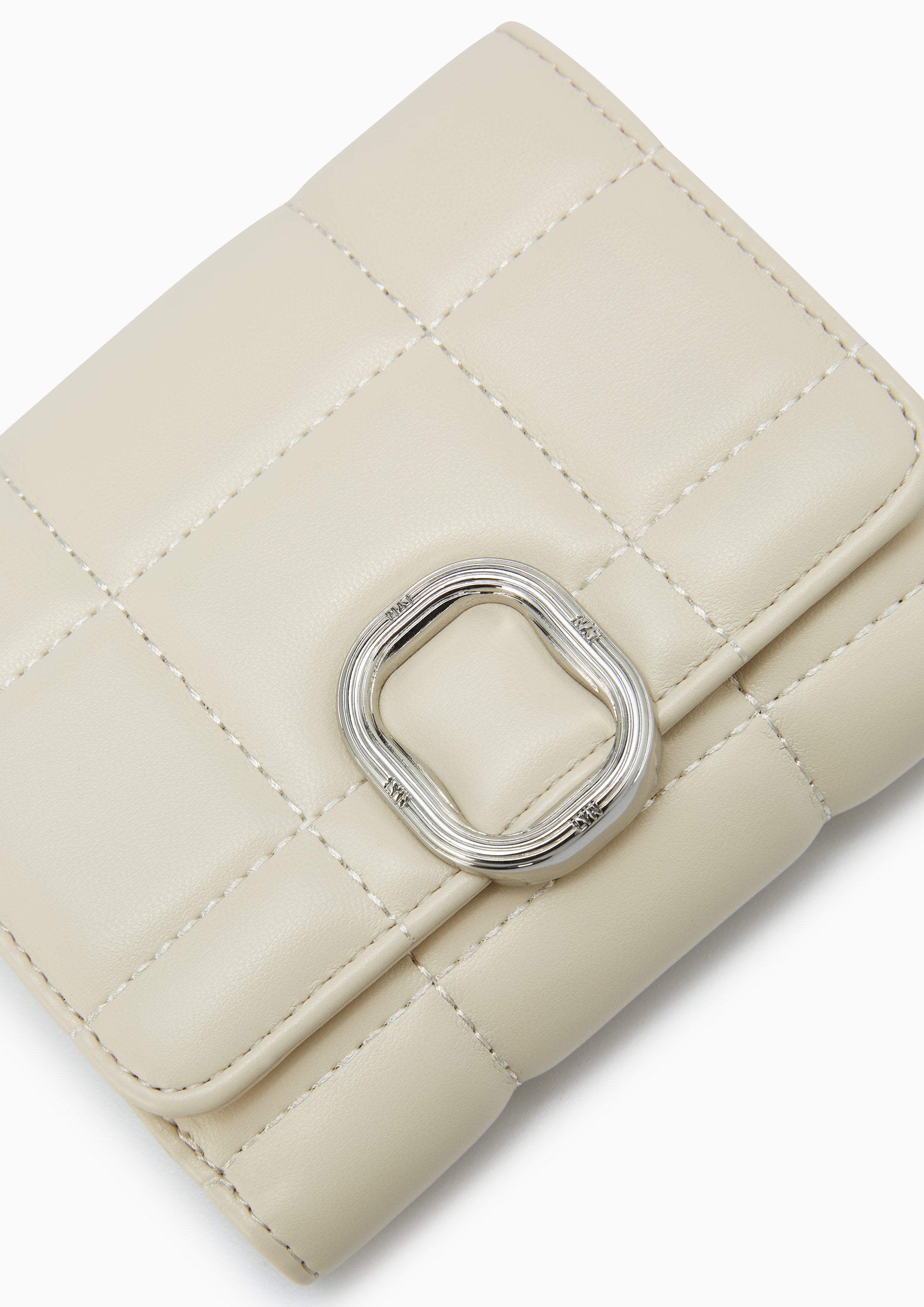 Persy   Short Wallet - Light Beige