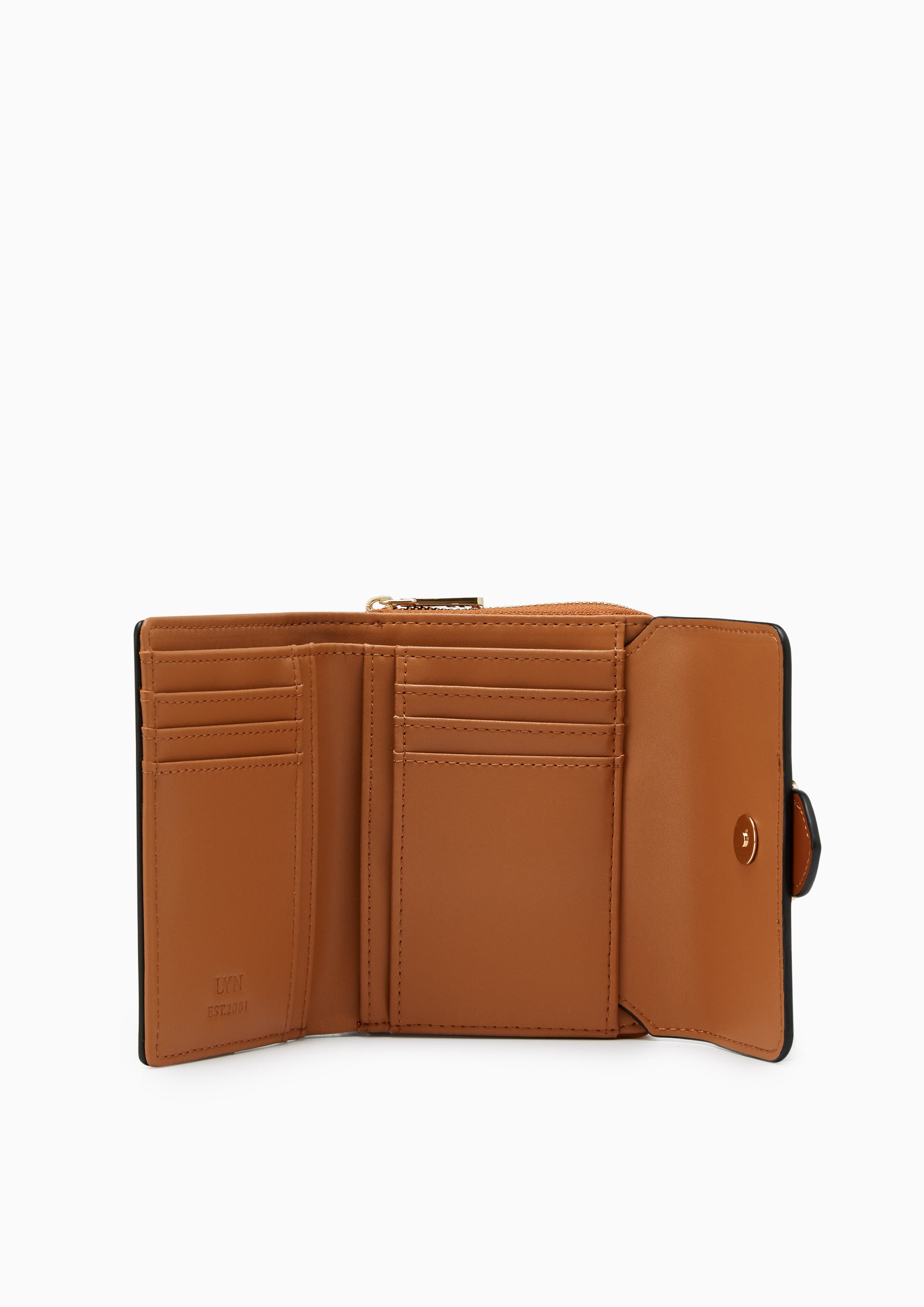 Riva   Short Wallet - Brown