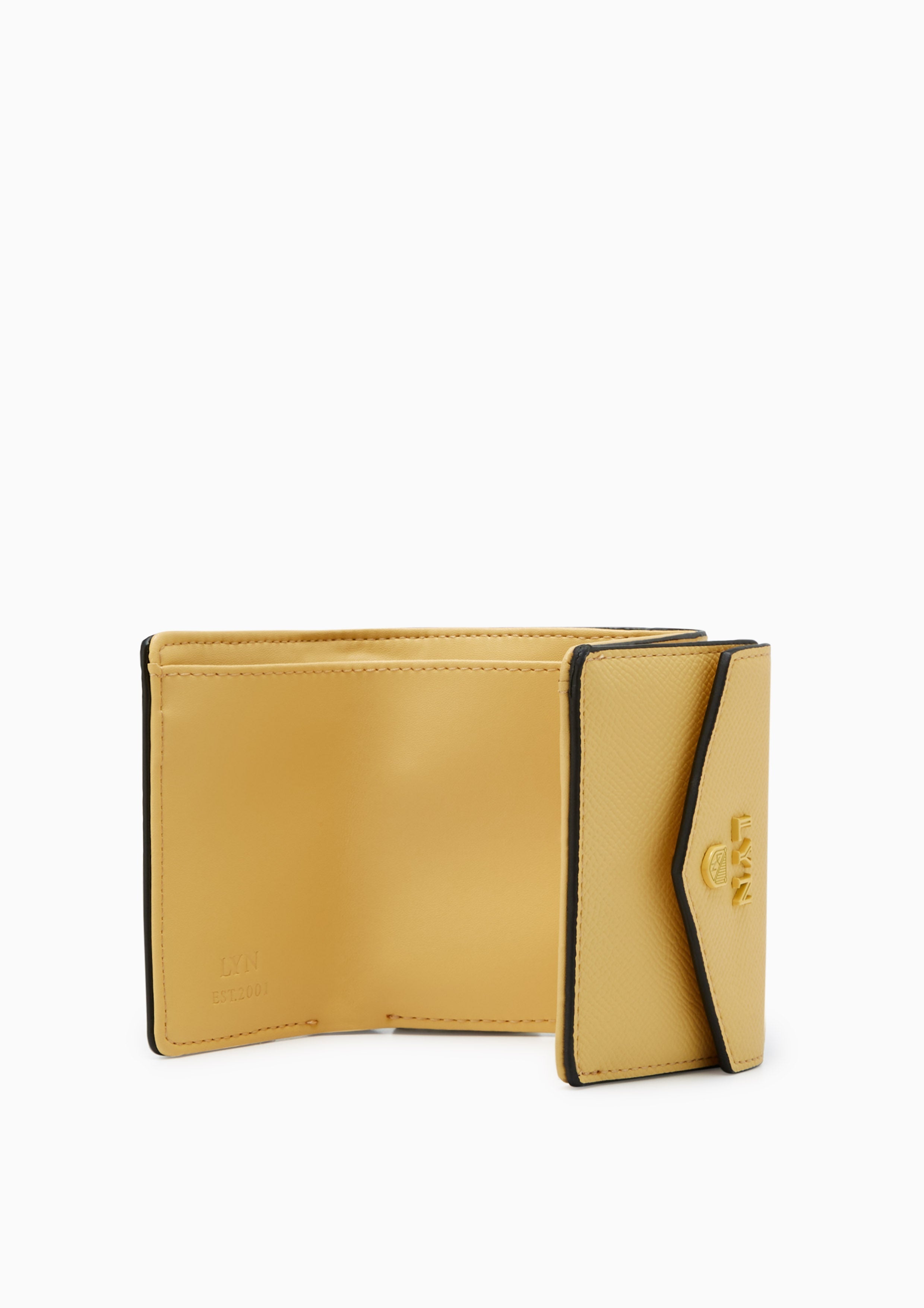 Double   Short Wallet - Yellow