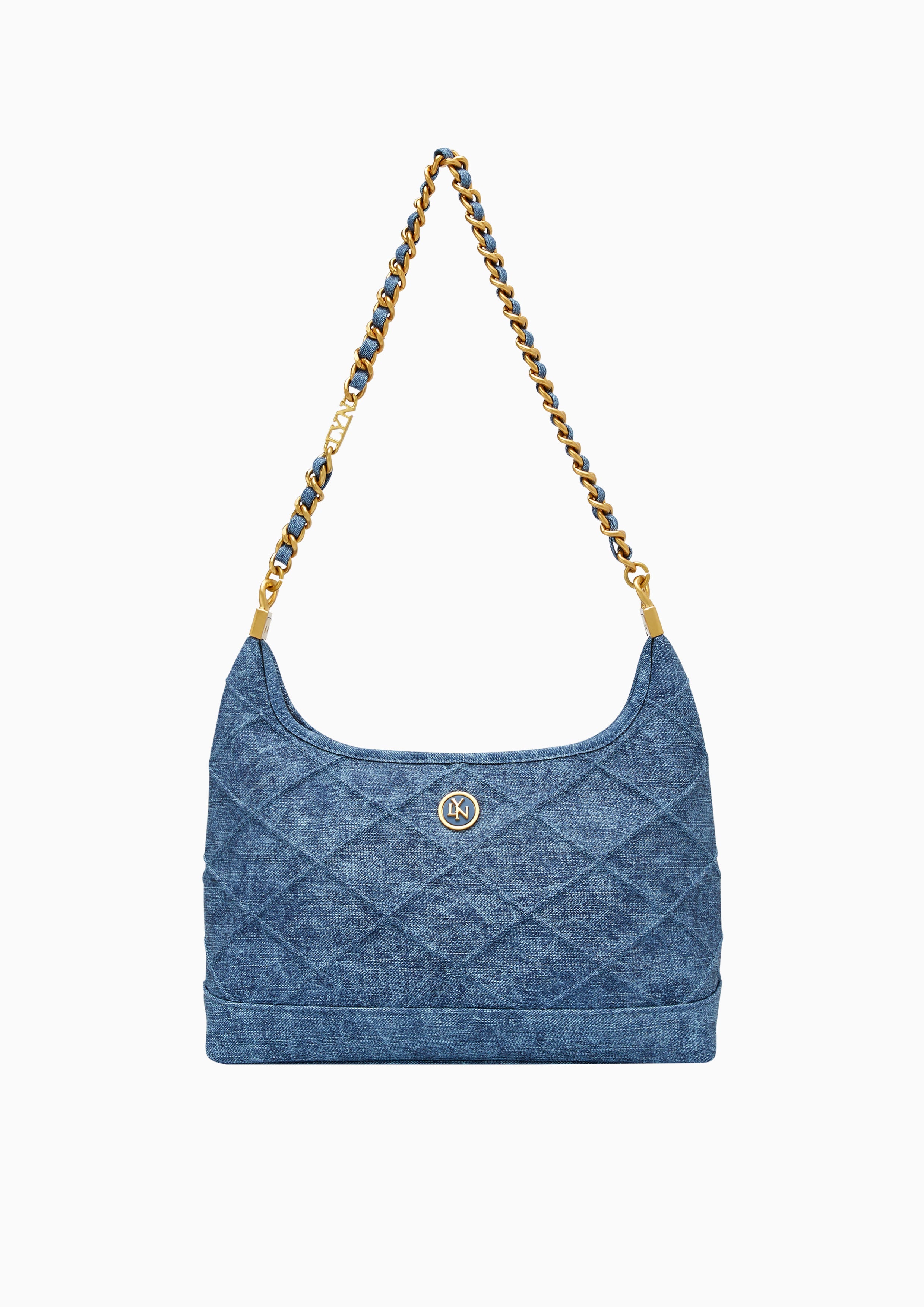 Jaylen M Shoulder Bag - Blue Variation 2