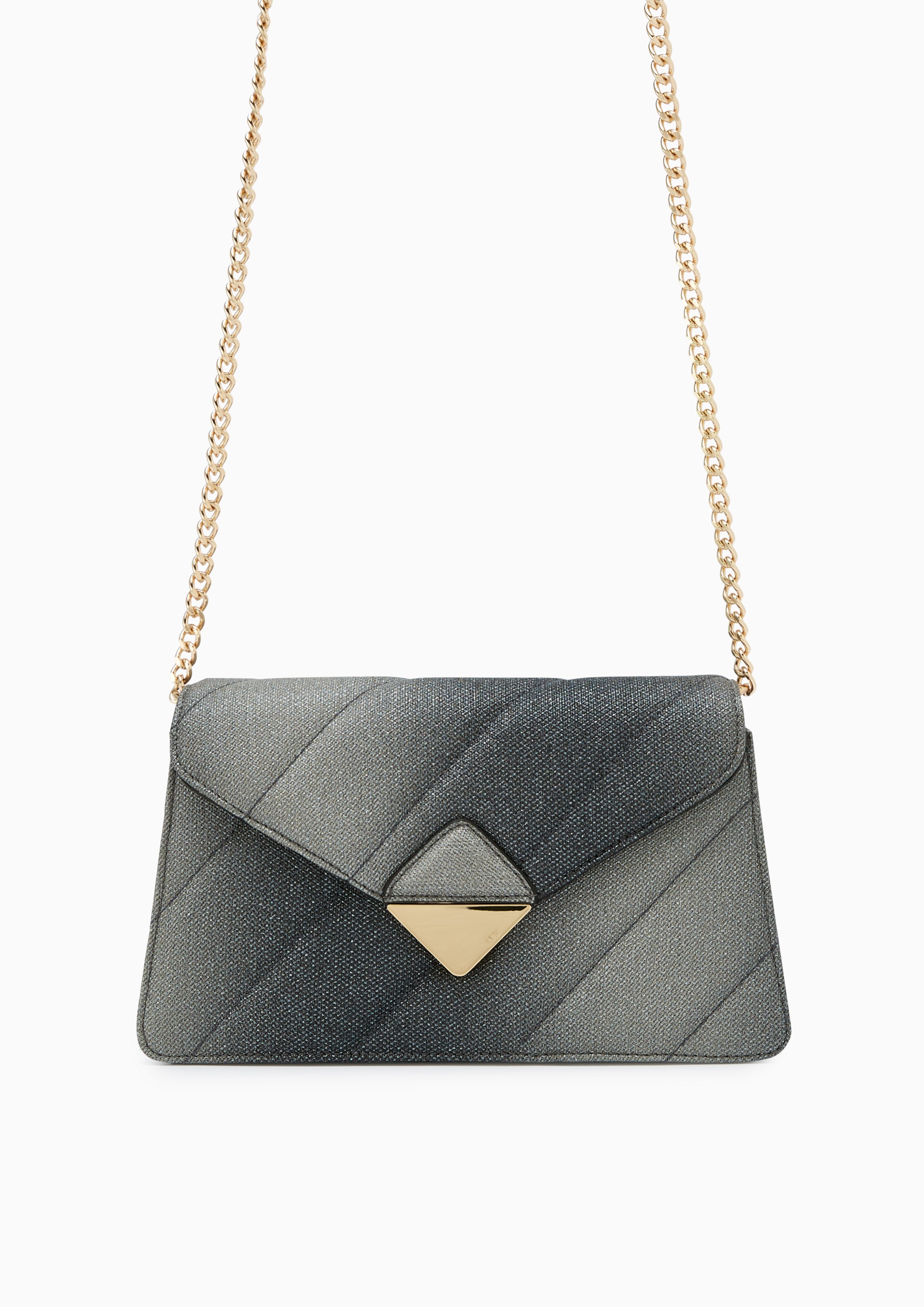 Carrie   M Crossbody Bag - Glitter Black