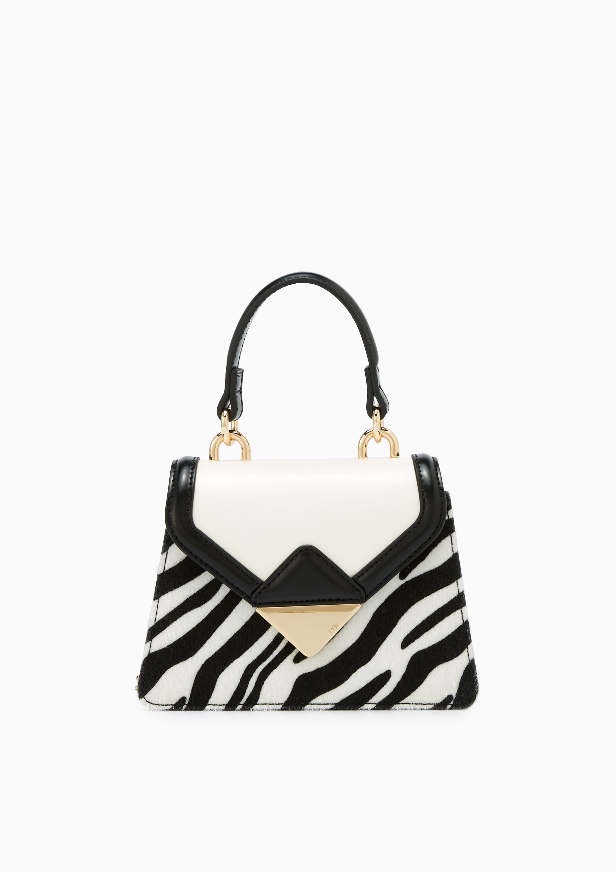 Carrie Top Handle Handbag - Zebra