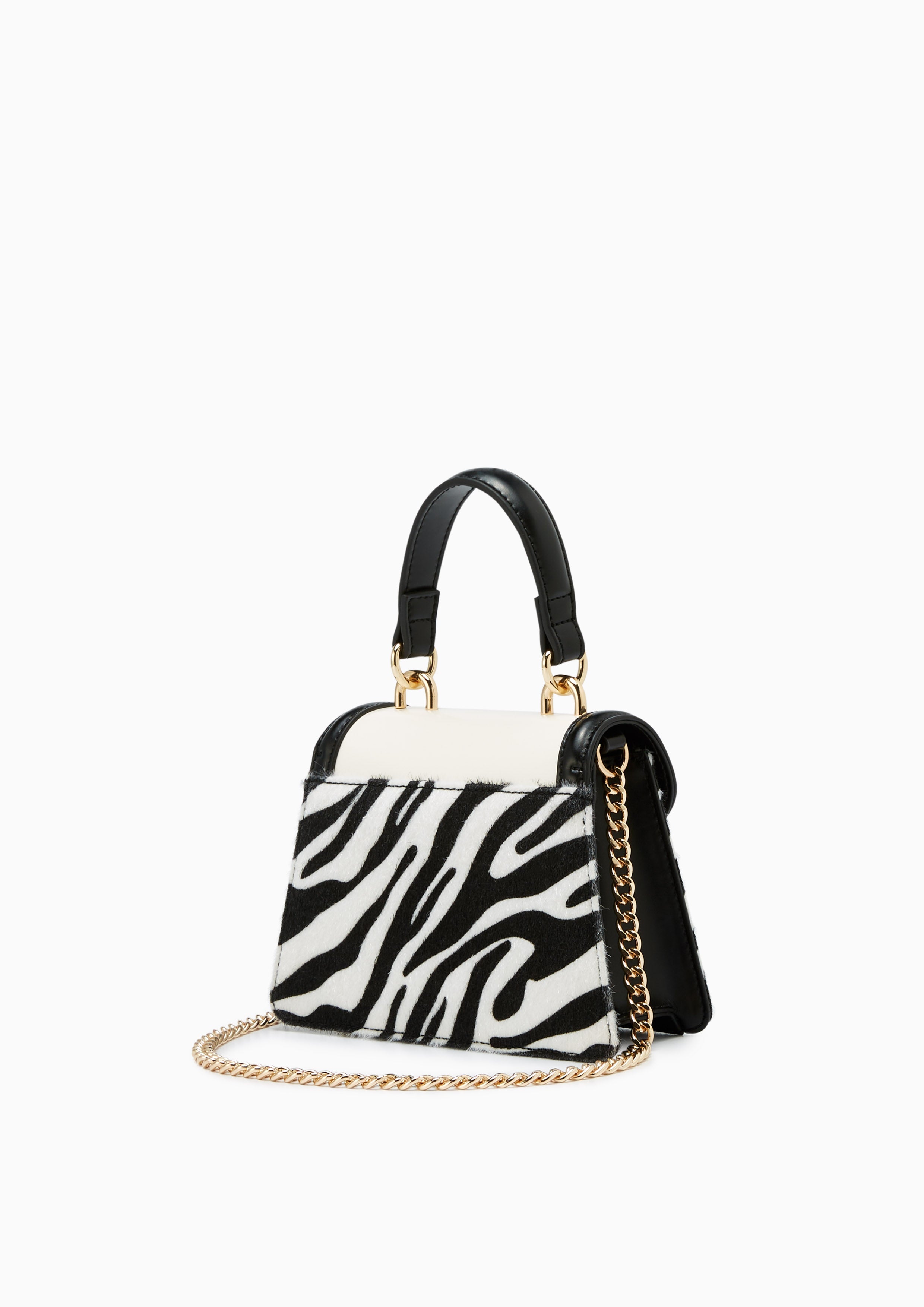 Carrie Top Handle Handbag - Zebra