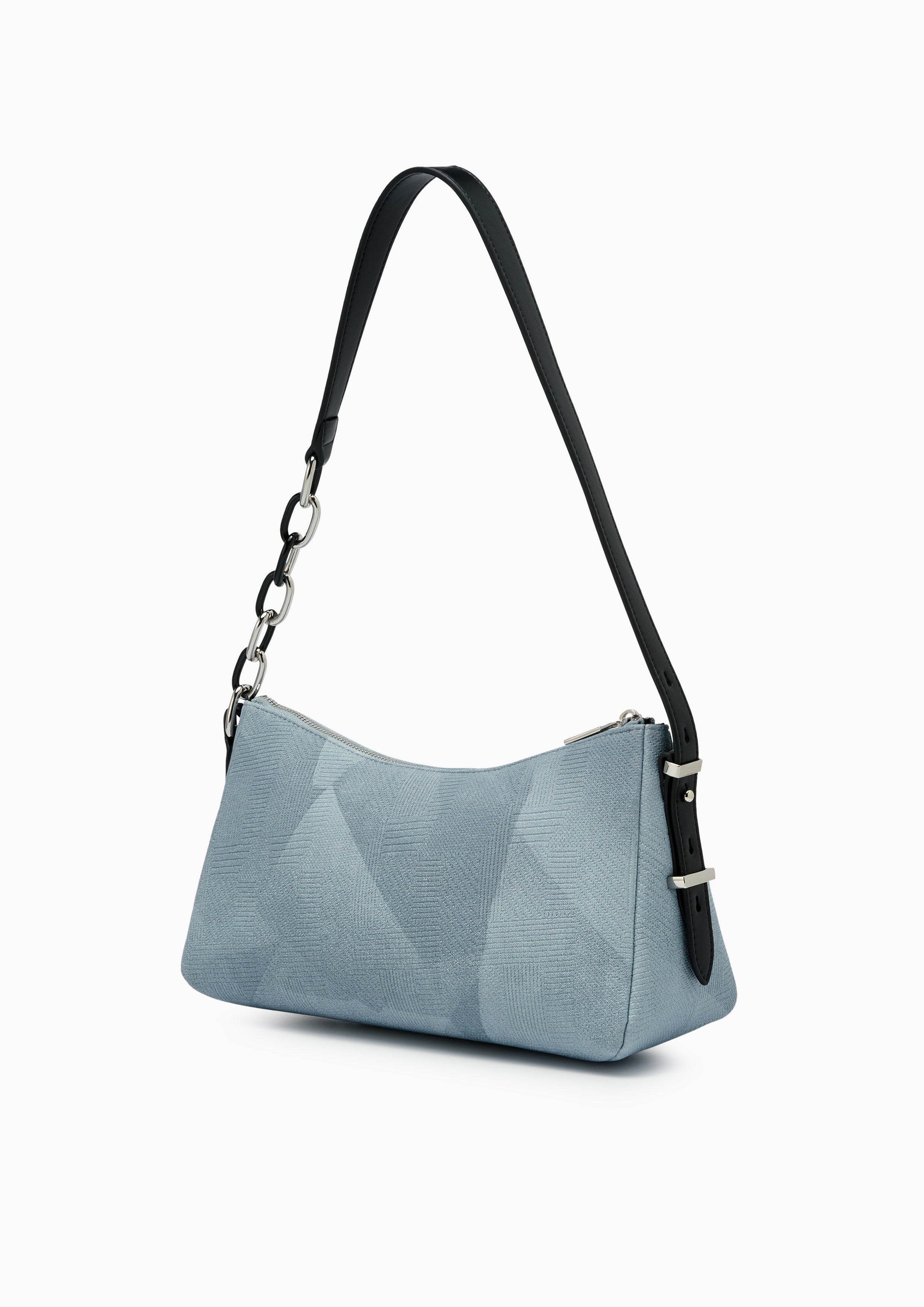 Ivar M Shoulder Bag - Blue Variation 2