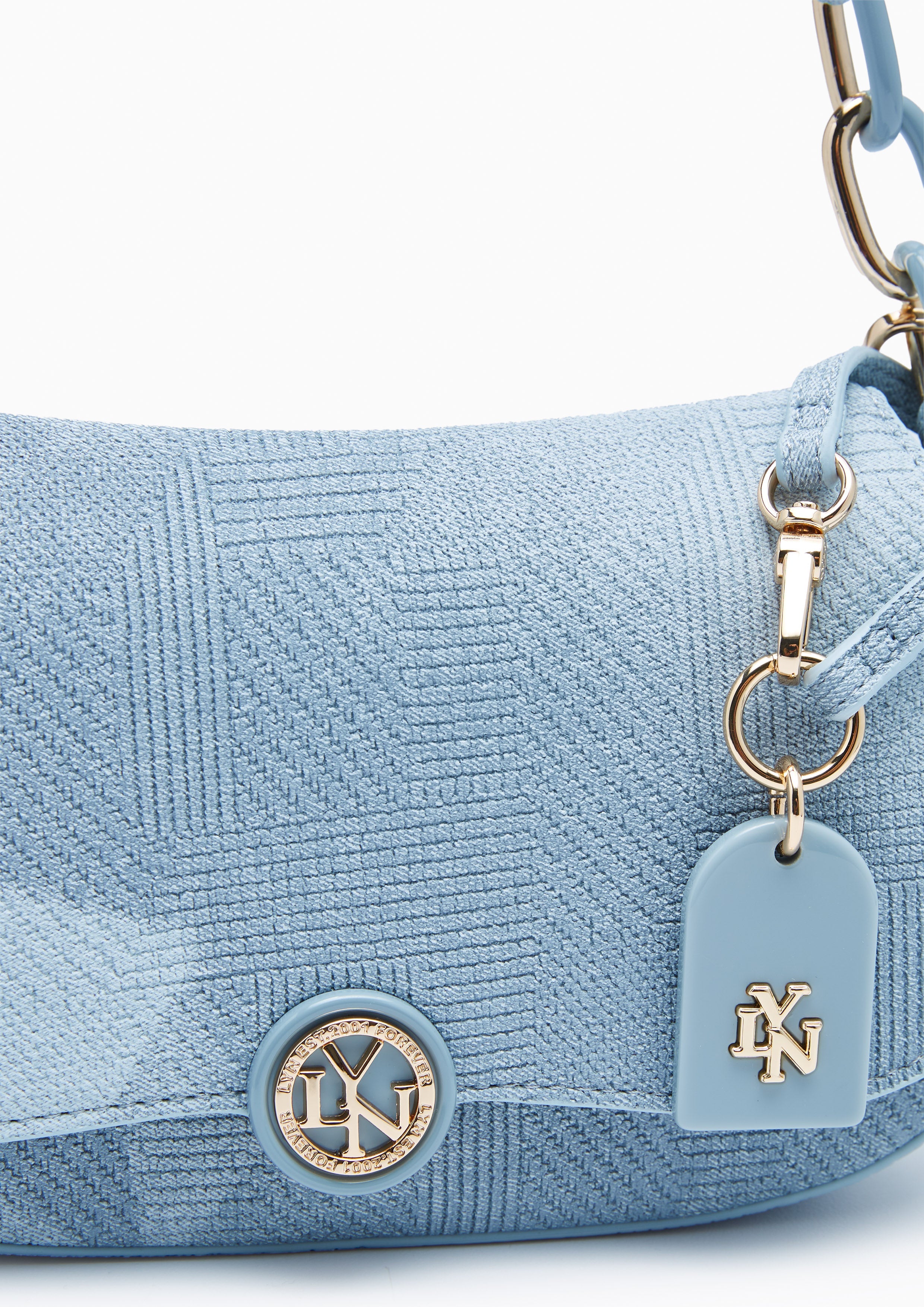Ivar  Shoulder Bag - Blue Variation 2