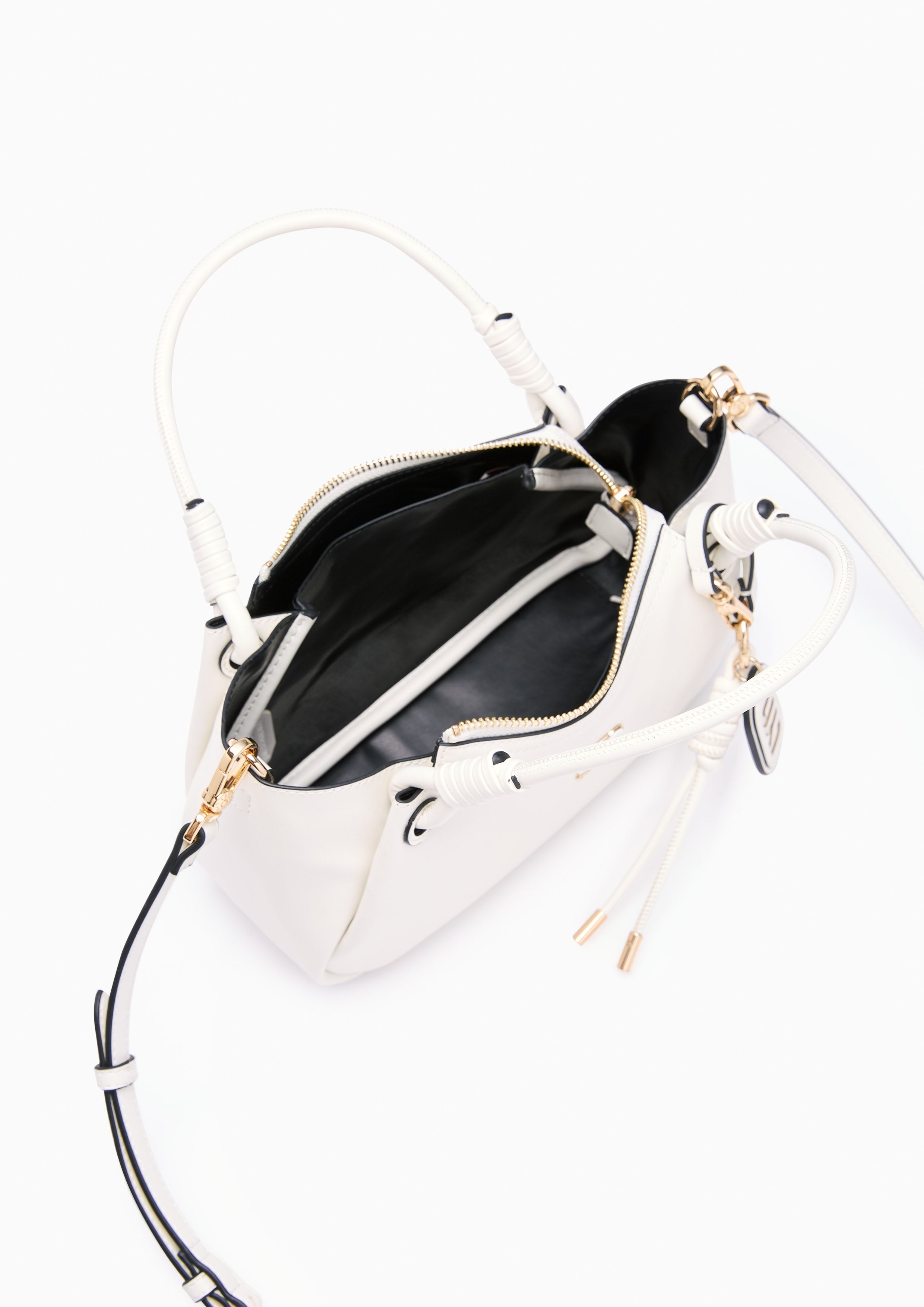 Kayla S Shoulder Bag - White