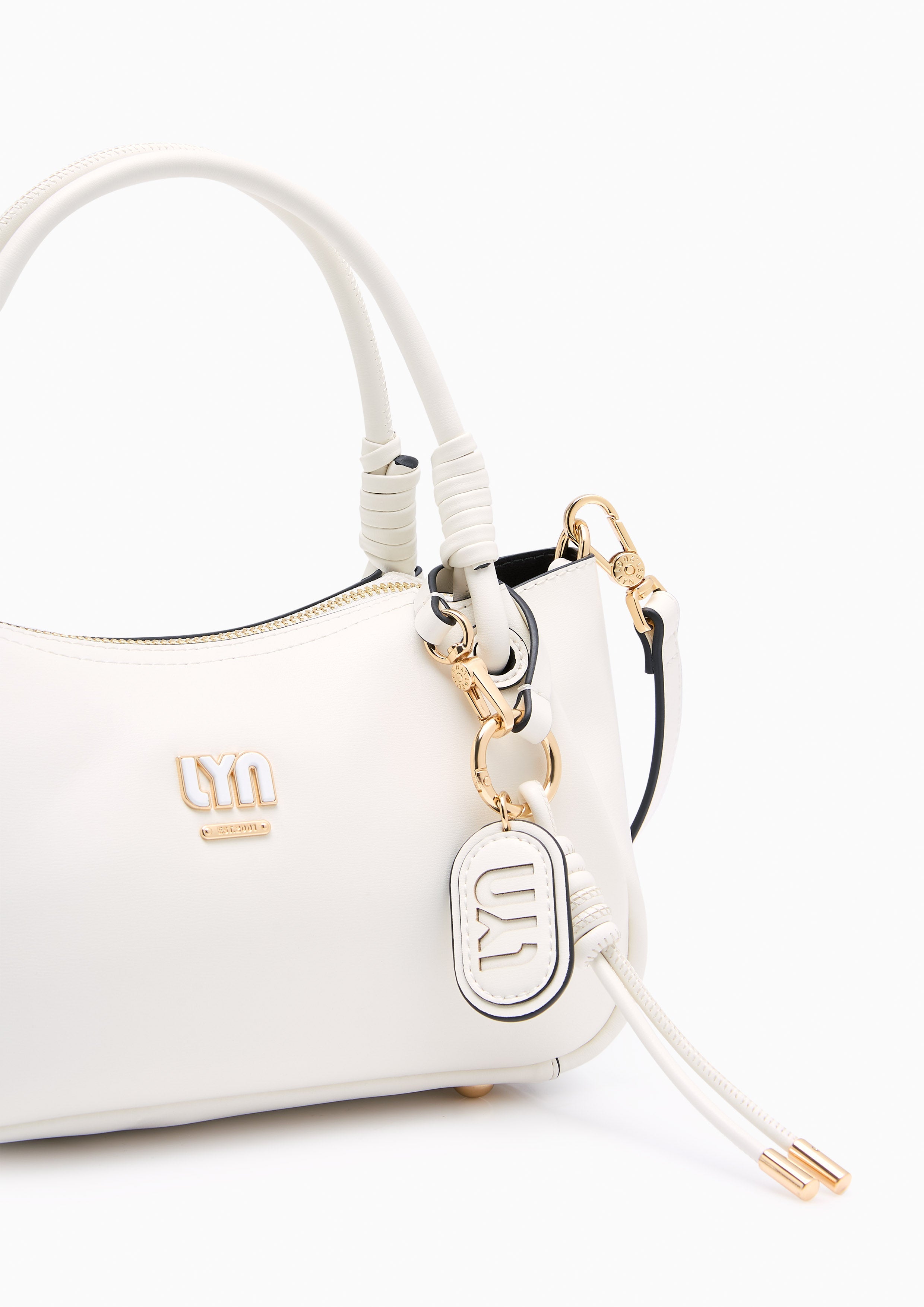 Kayla S Shoulder Bag - White
