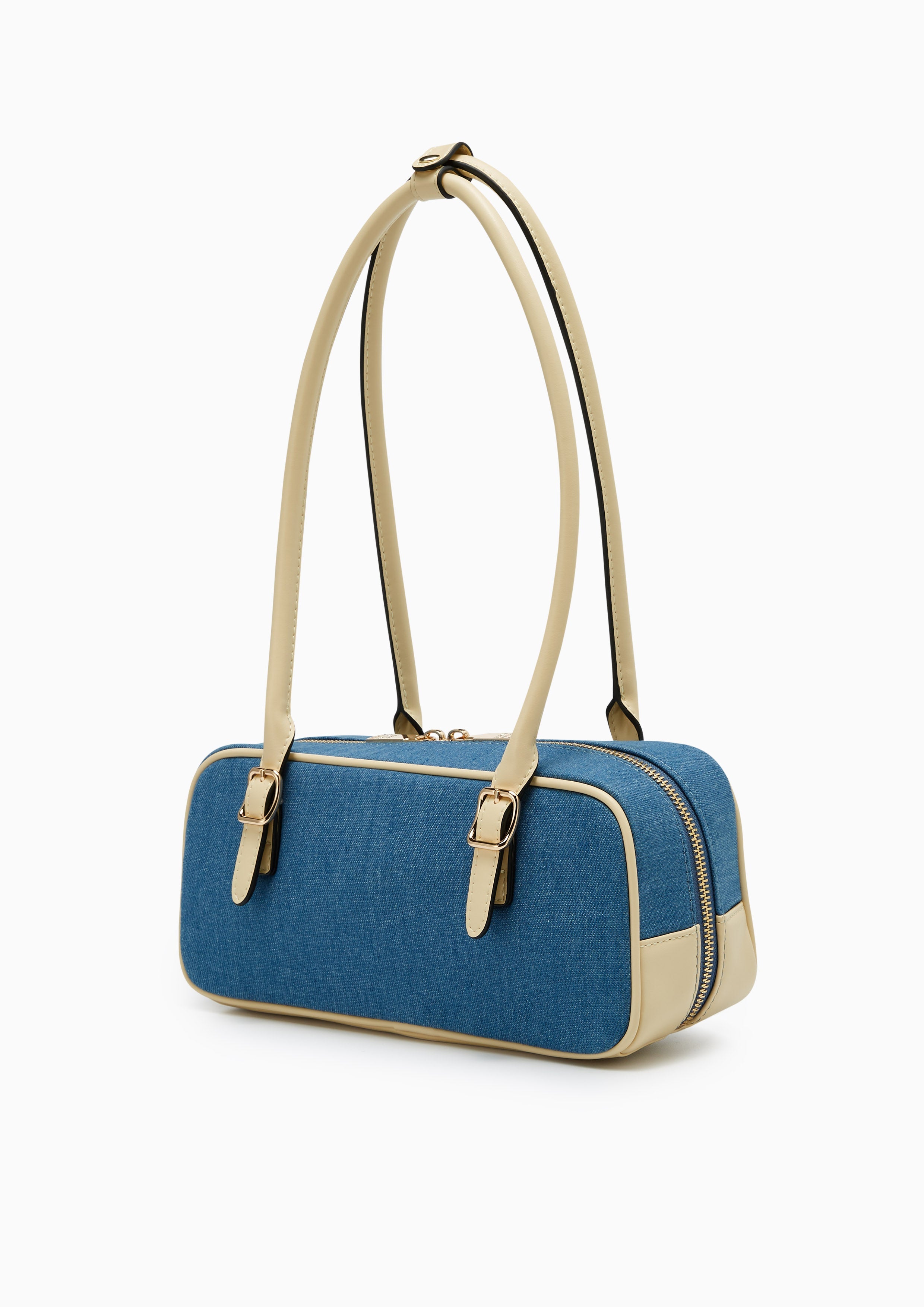 Malik M Shoulder Bag - Blue Variation 2