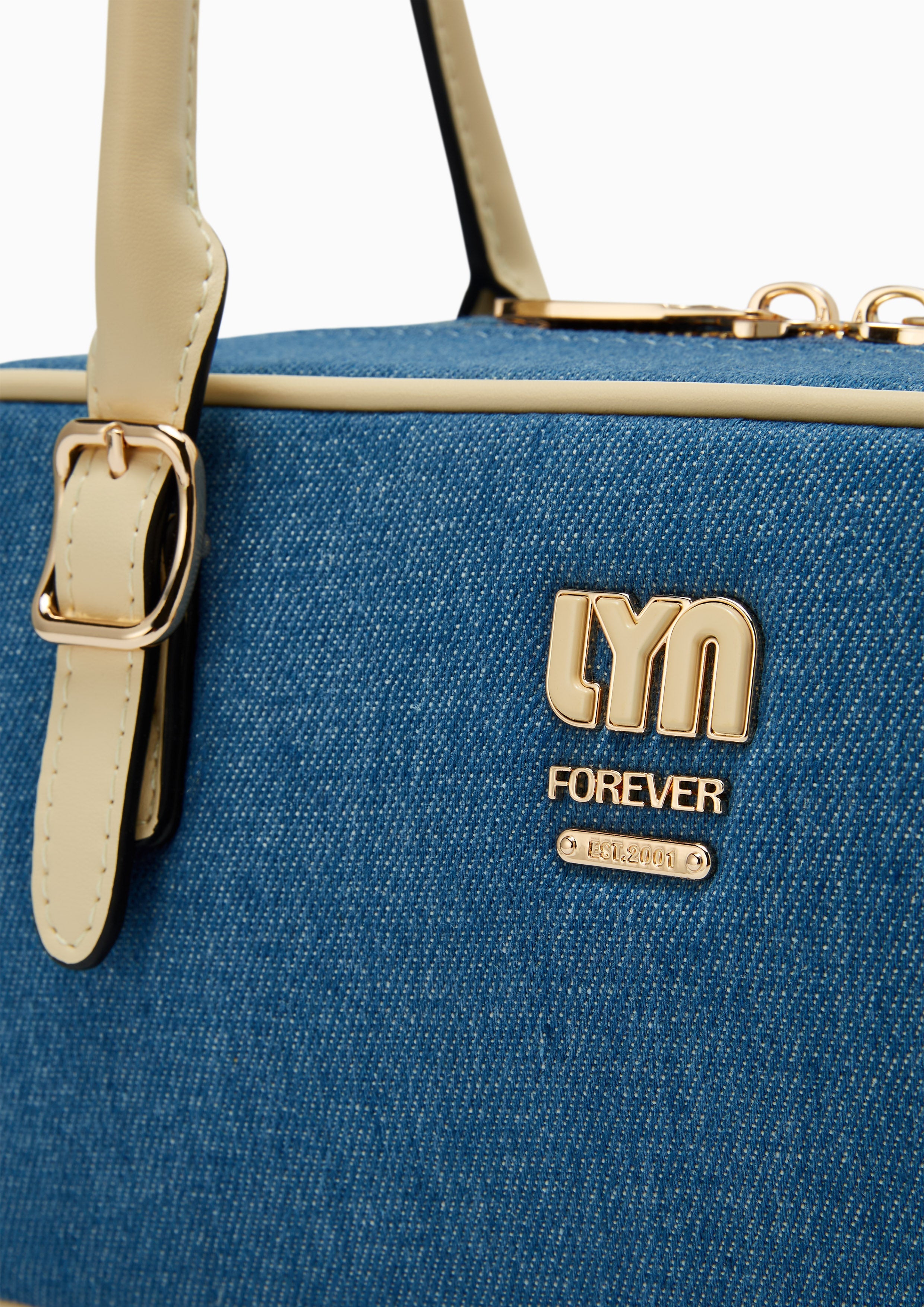 Malik M Shoulder Bag - Blue Variation 2