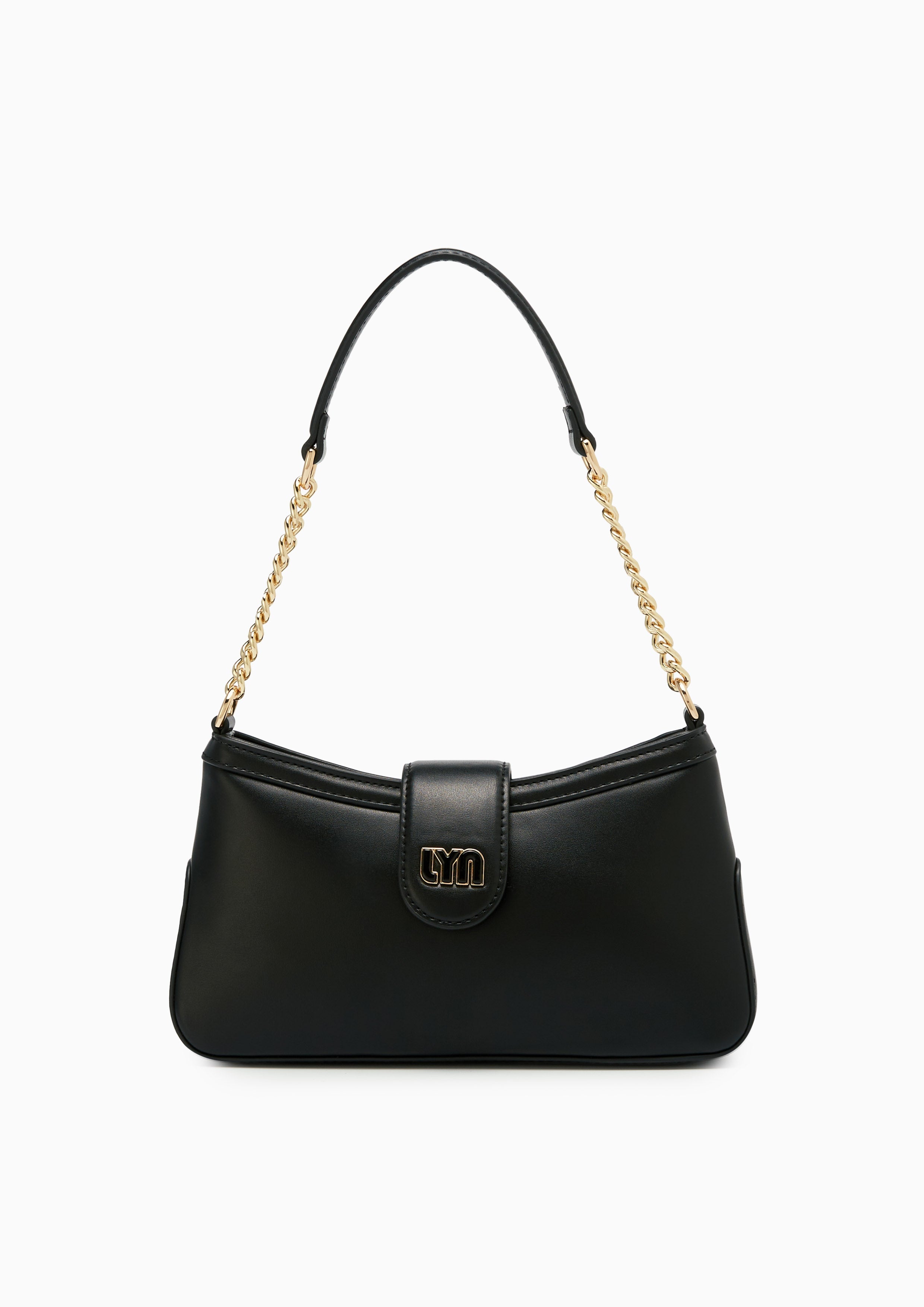 Malik S Shoulder Bag - Black