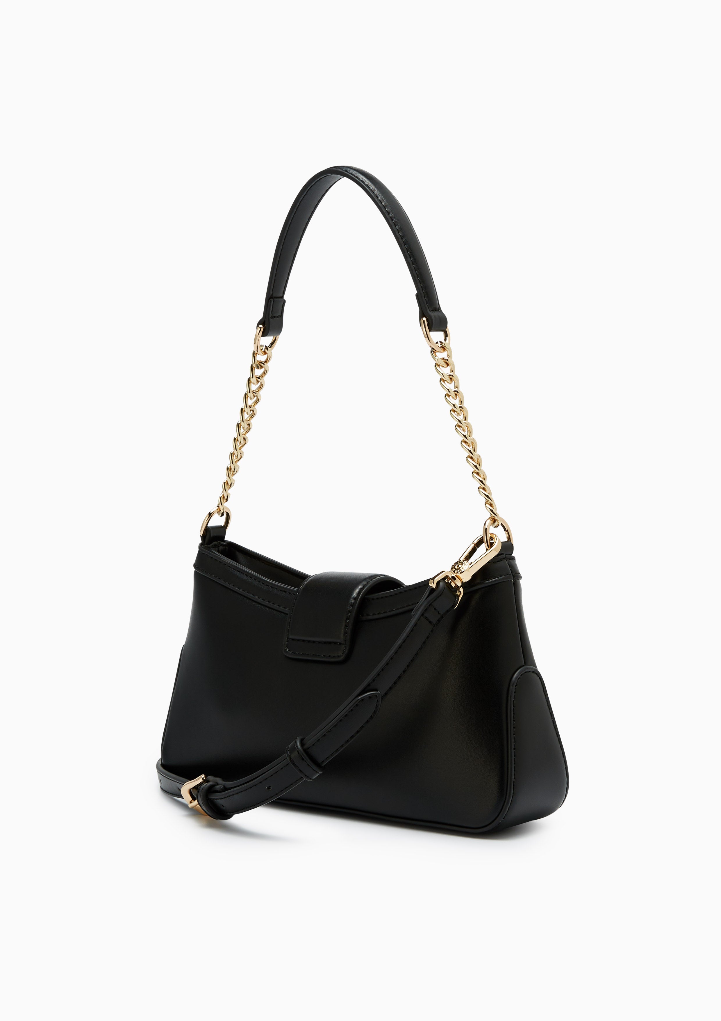 Malik S Shoulder Bag - Black