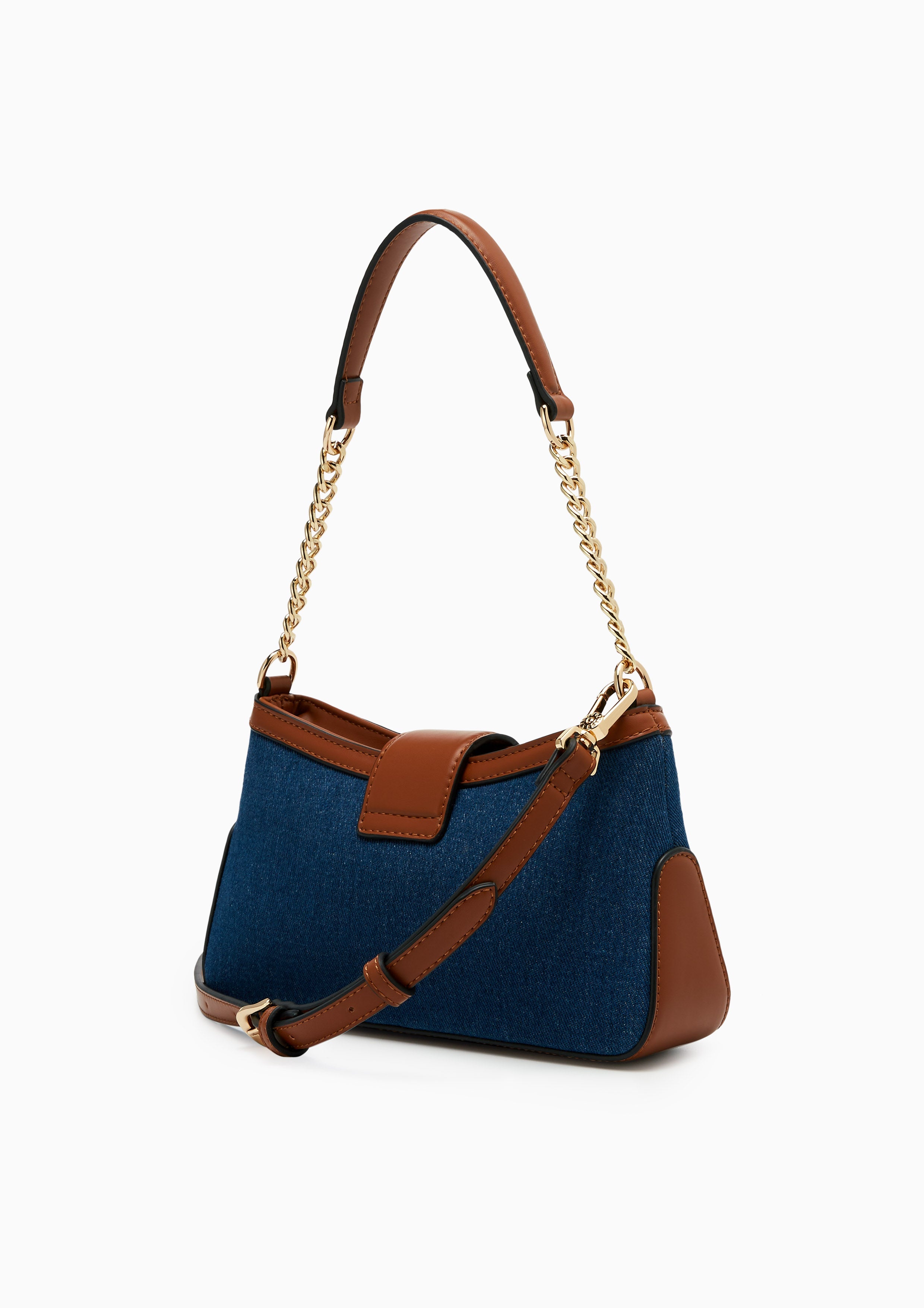 Malik S Shoulder Bag - Dark Blue
