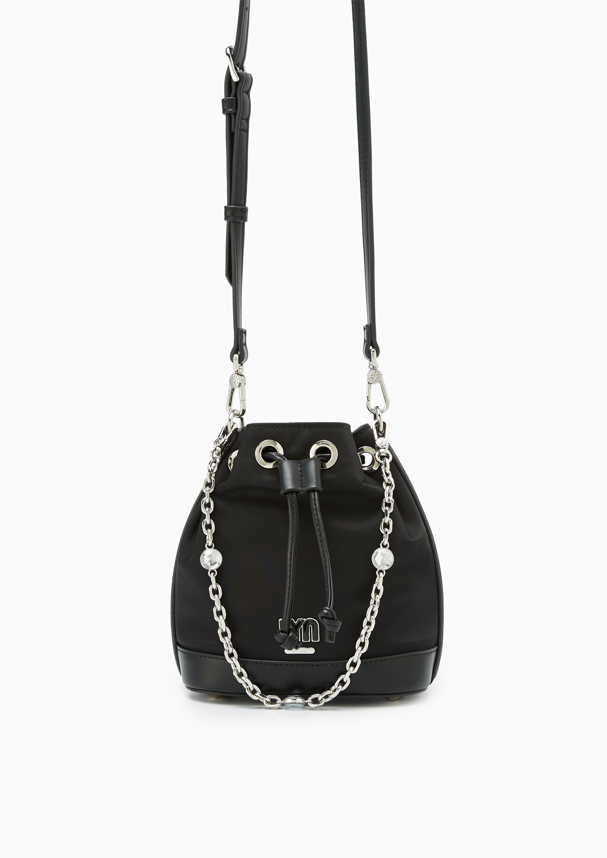 Malik Mini Bucket Bag - Black