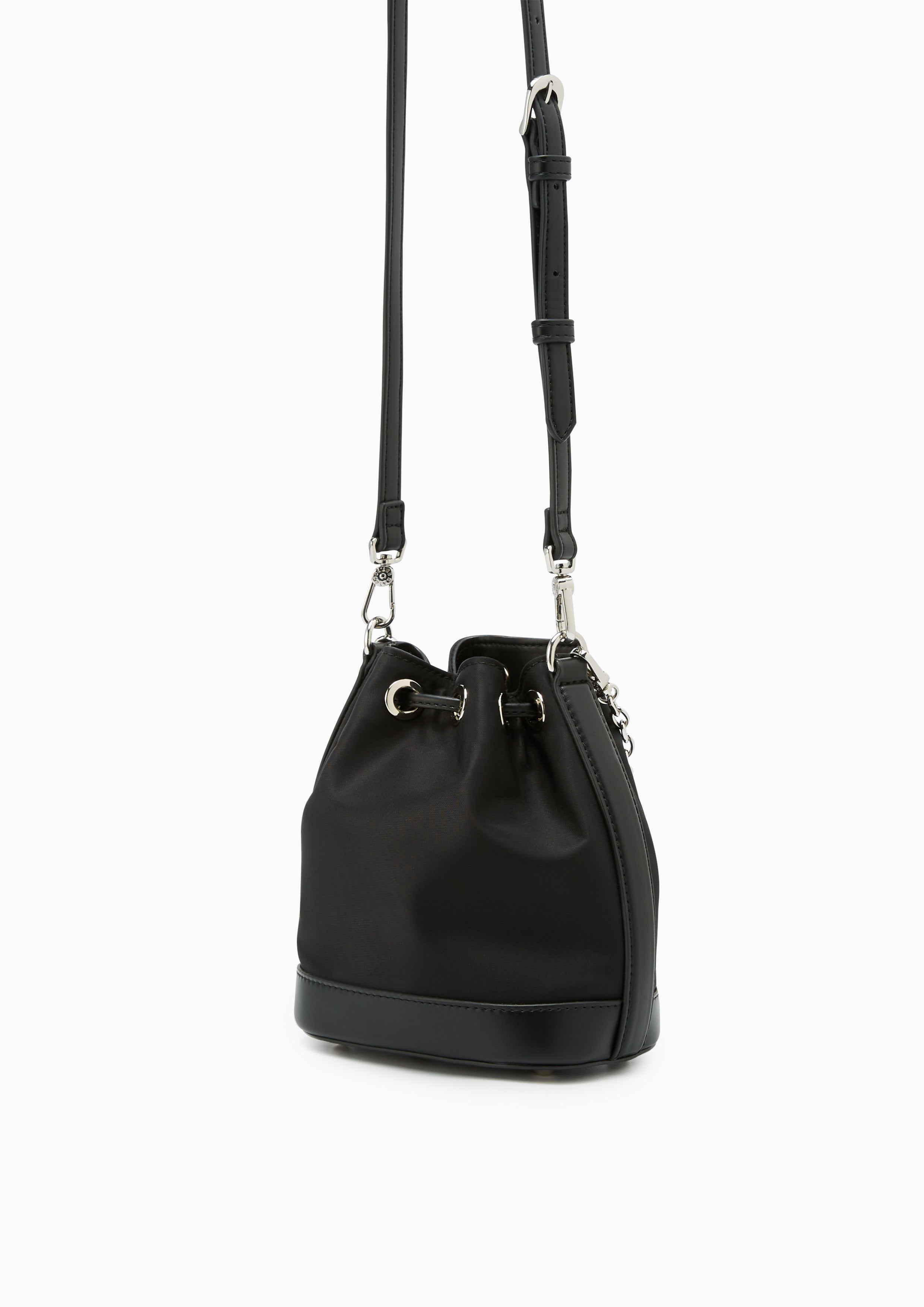 Malik Mini Bucket Bag - Black