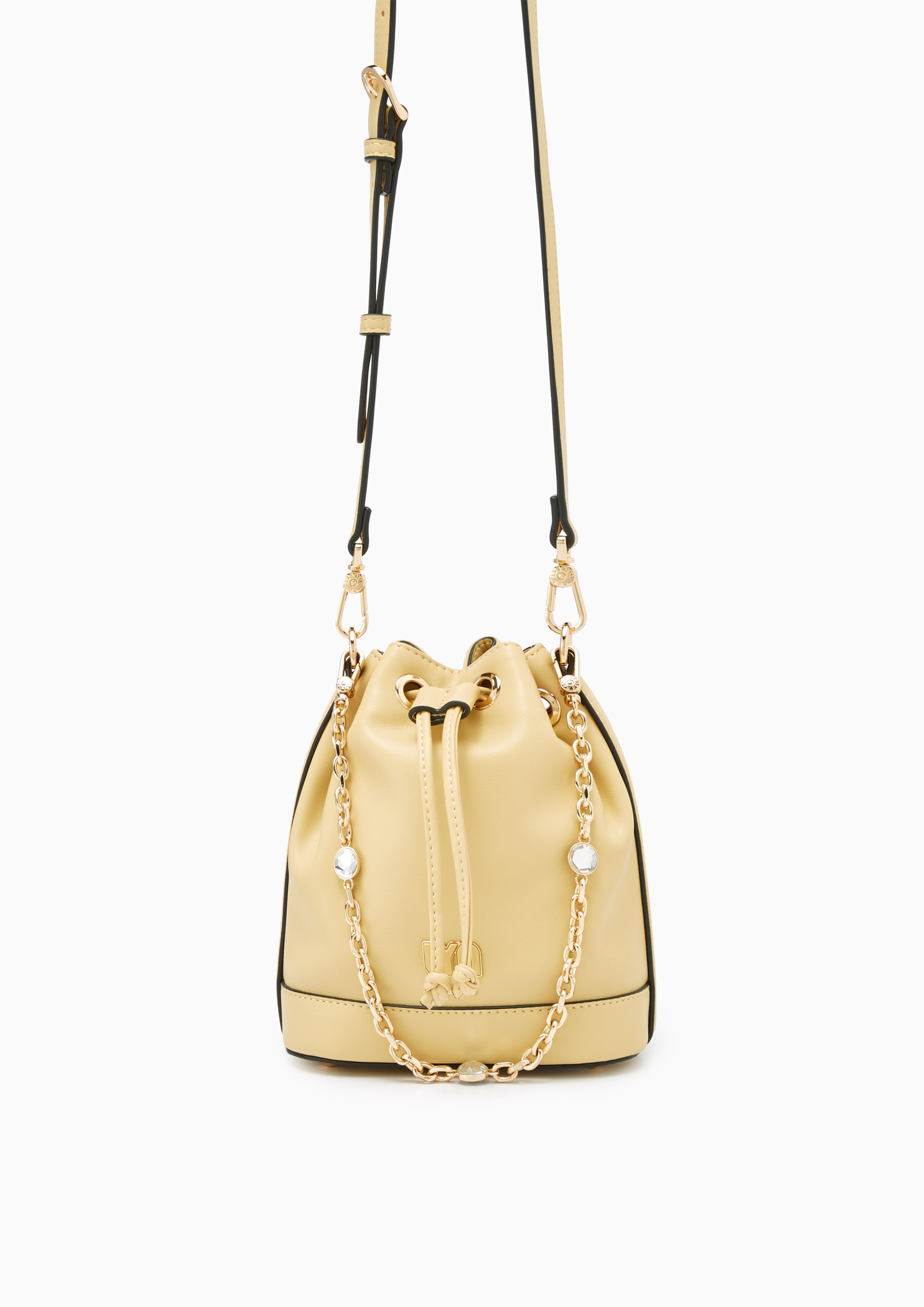 Malik Mini Bucket Bag - Light Yellow