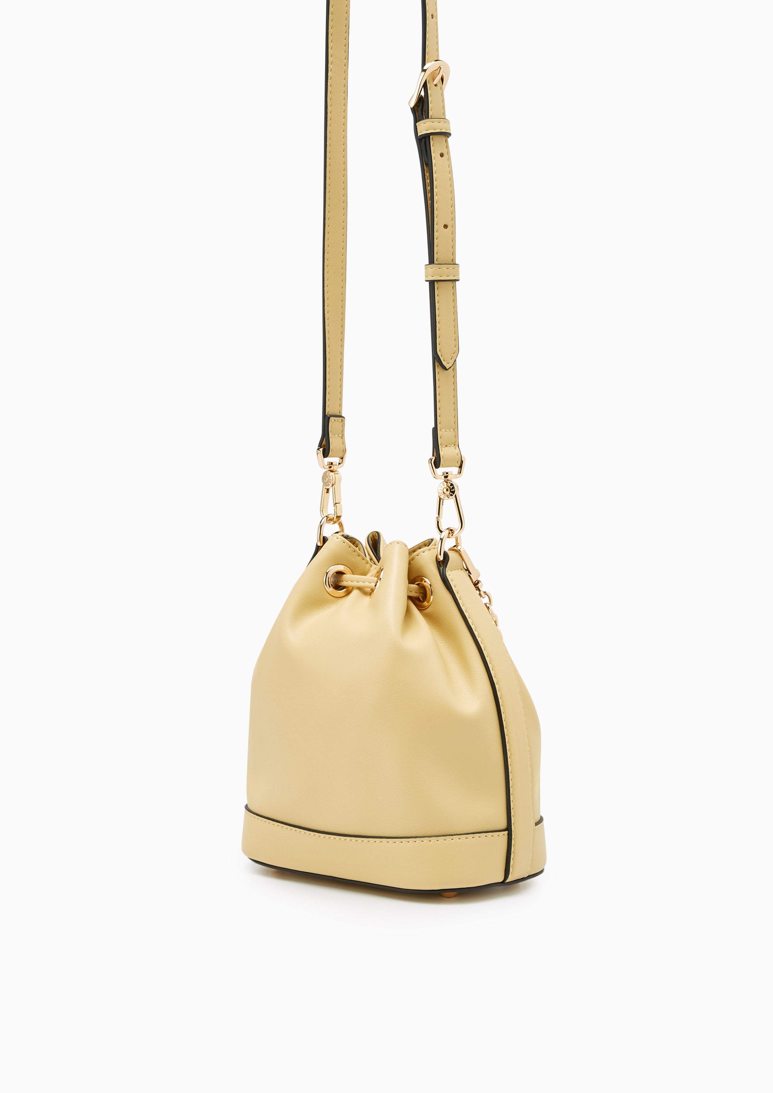 Malik Mini Bucket Bag - Light Yellow