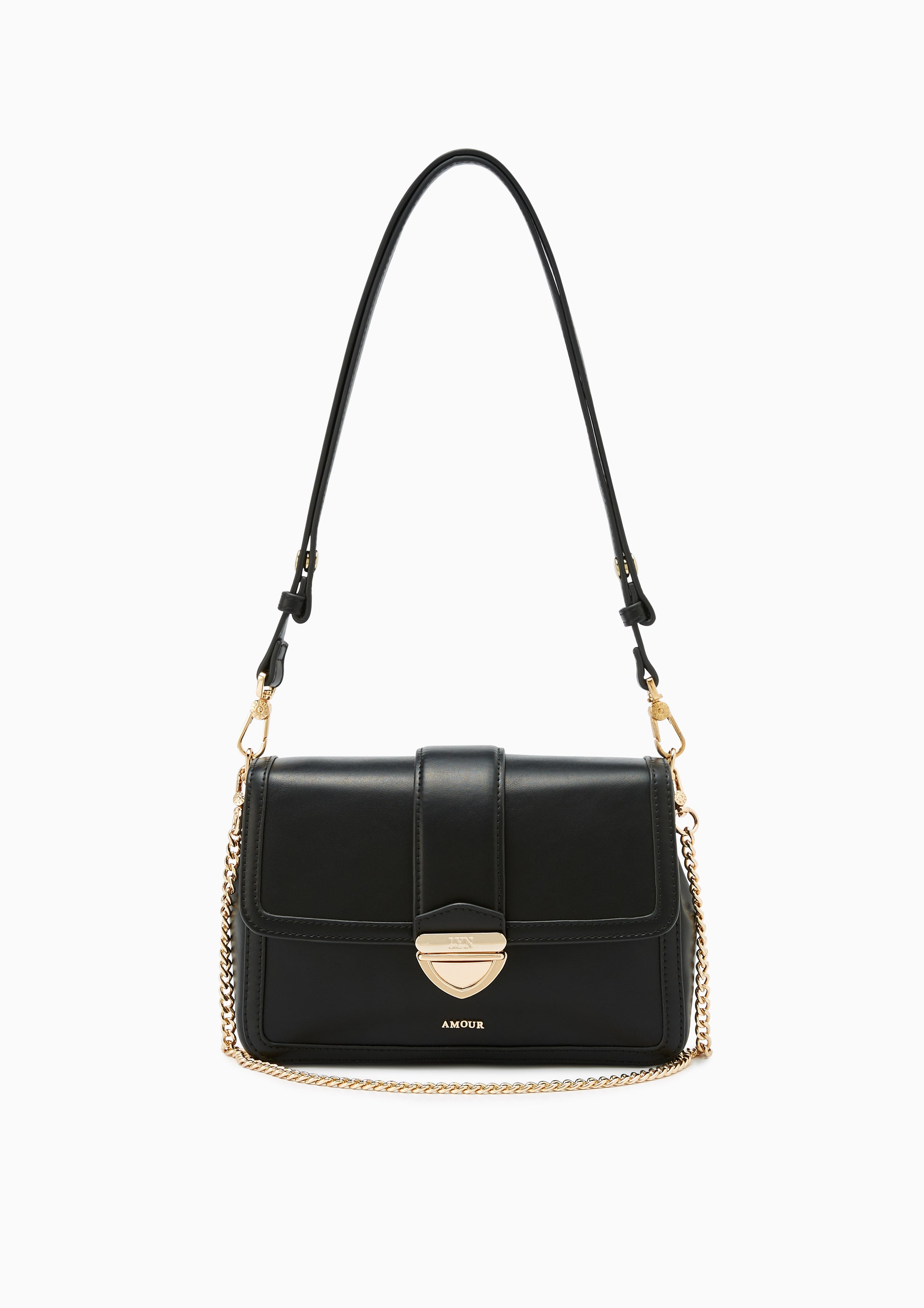 Riga S Crossbody Bag - Black