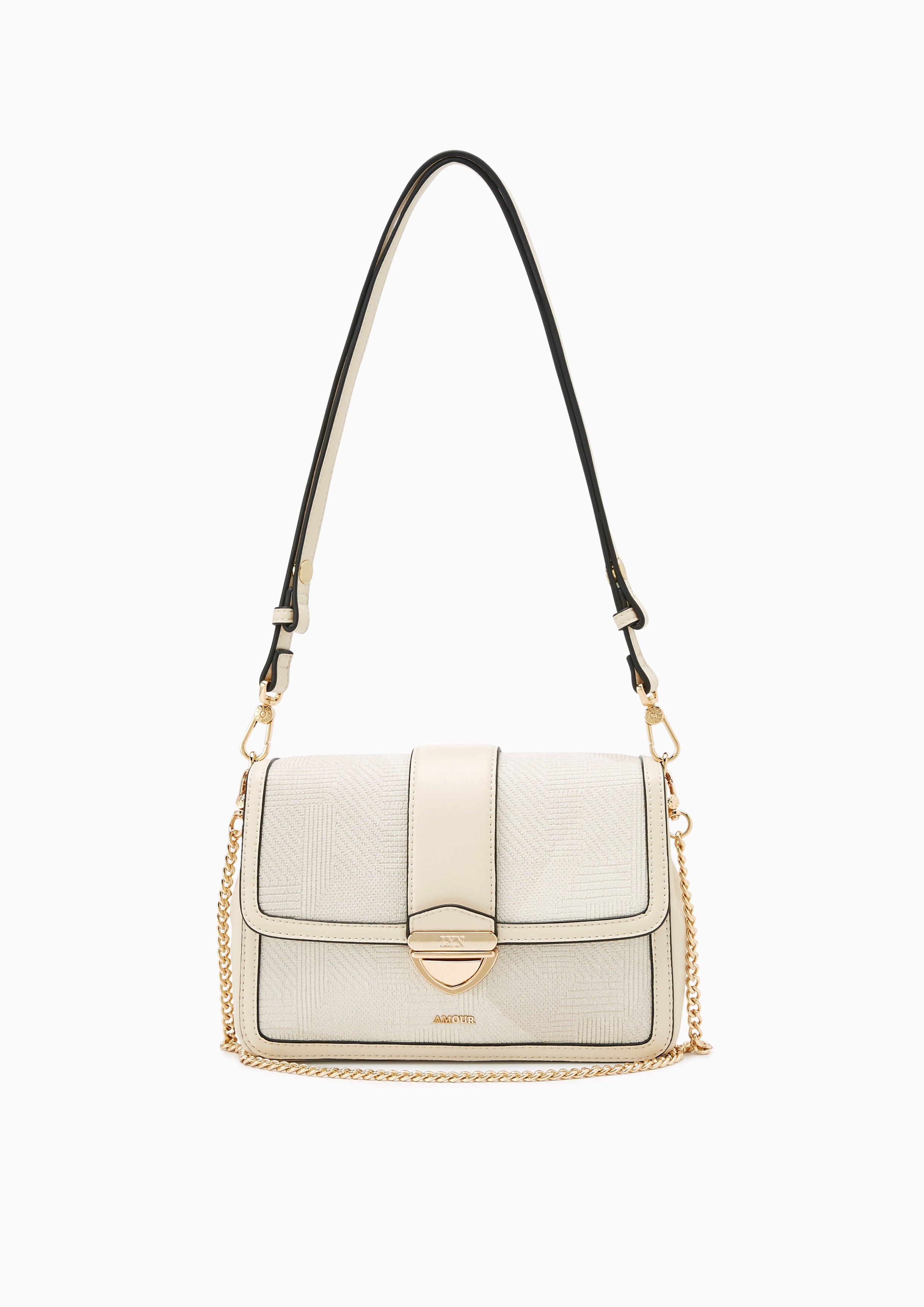 Riga S Crossbody Bag - White Variation 2