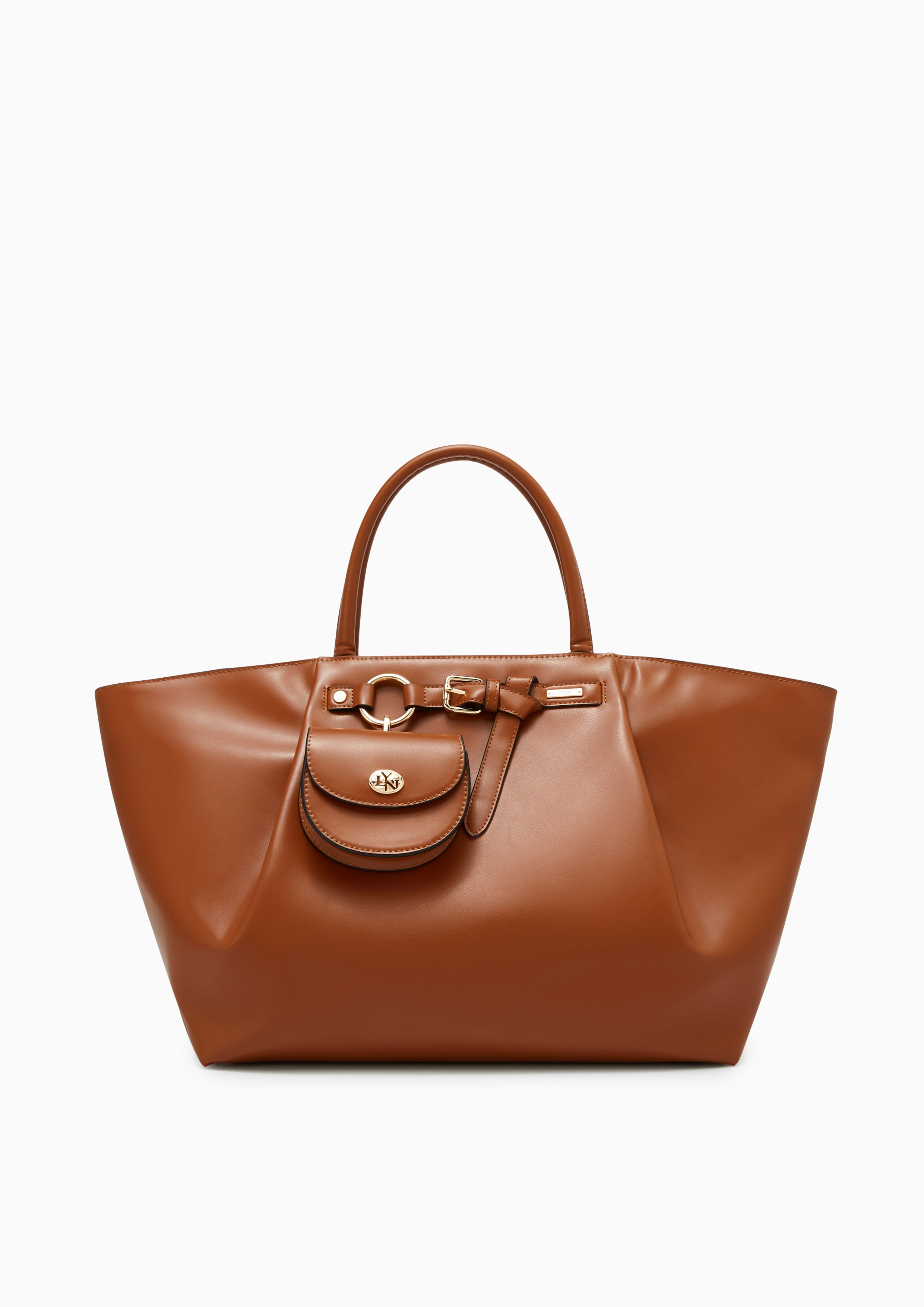 Trismo  Xl Tote Bag - Dark Brown