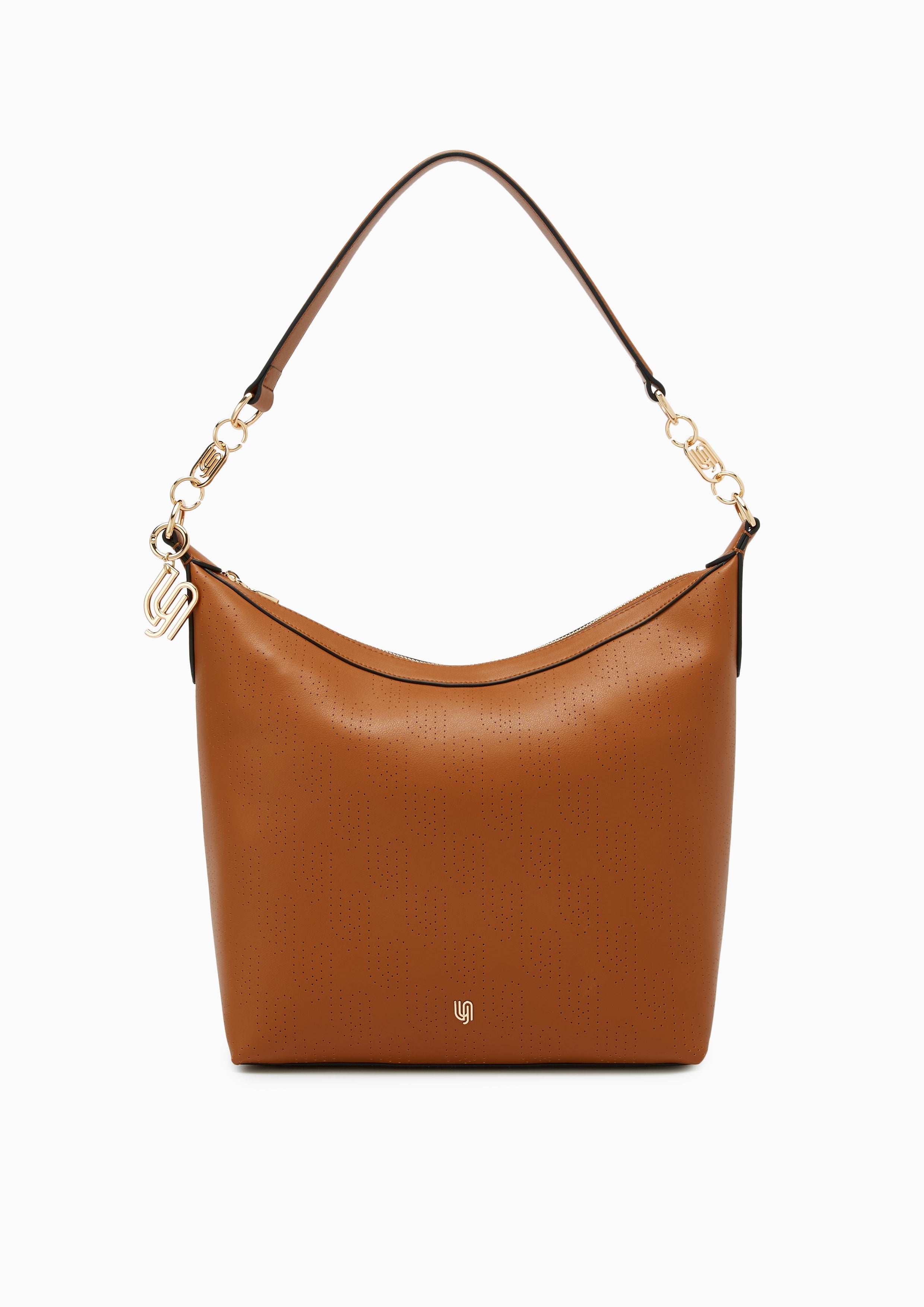 Genevieve Infinite Hobo Shoulder Bag - Brown