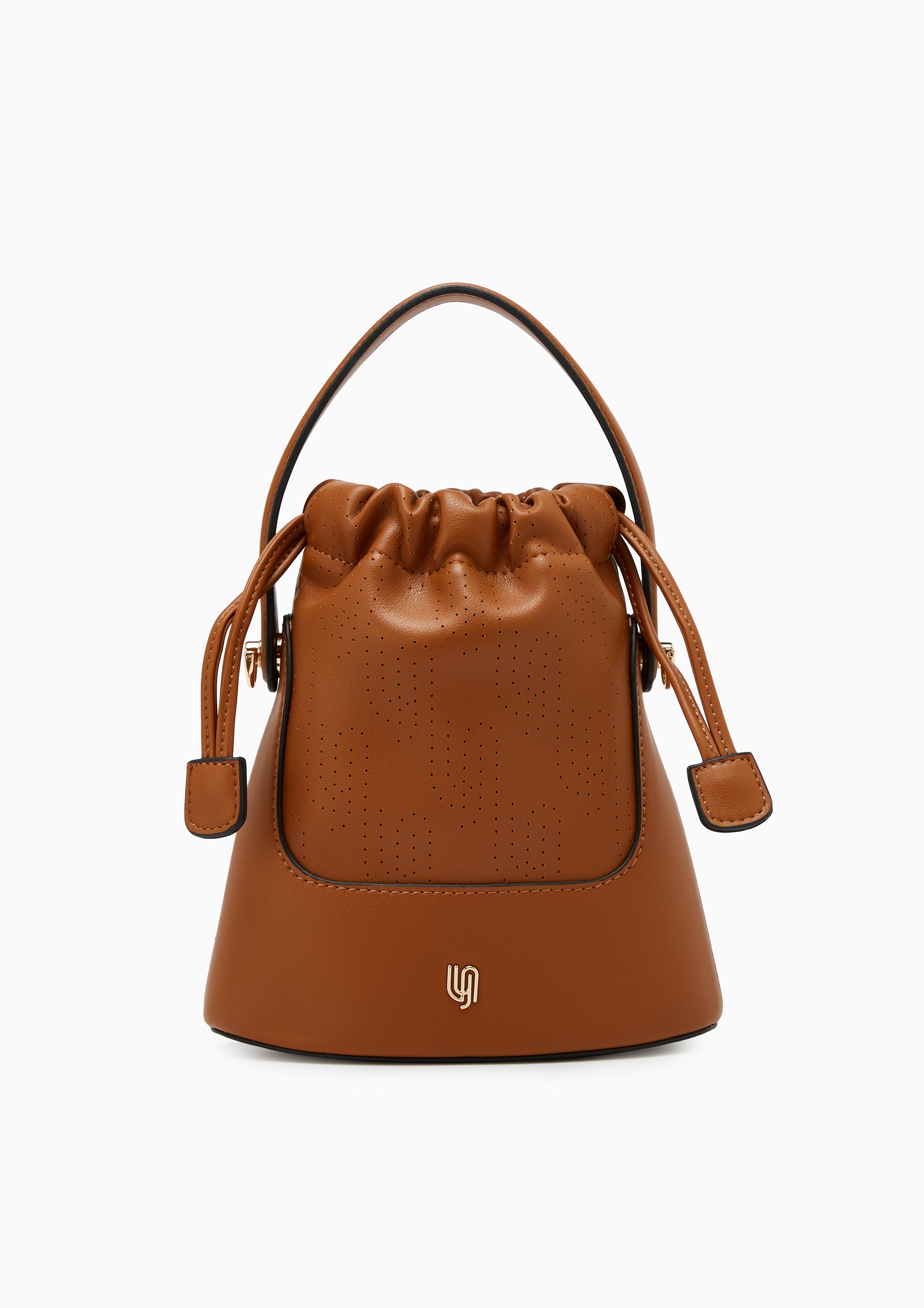 Genevieve Infinite Mini Bucket Bag - Brown