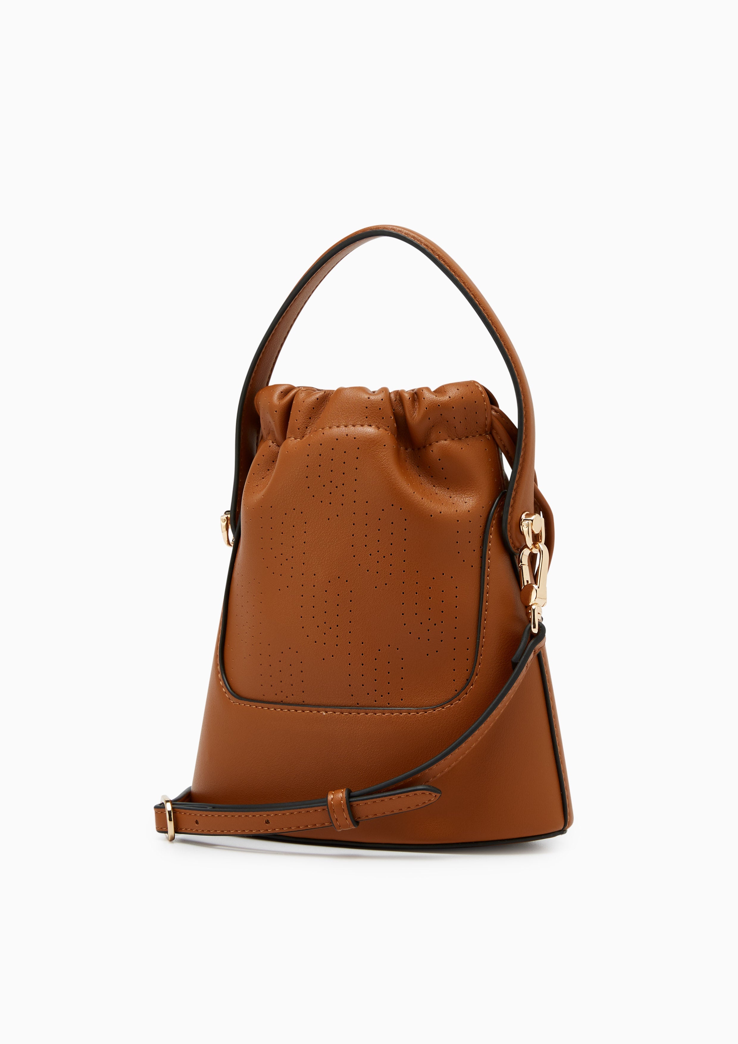 Genevieve Infinite Mini Bucket Bag - Brown