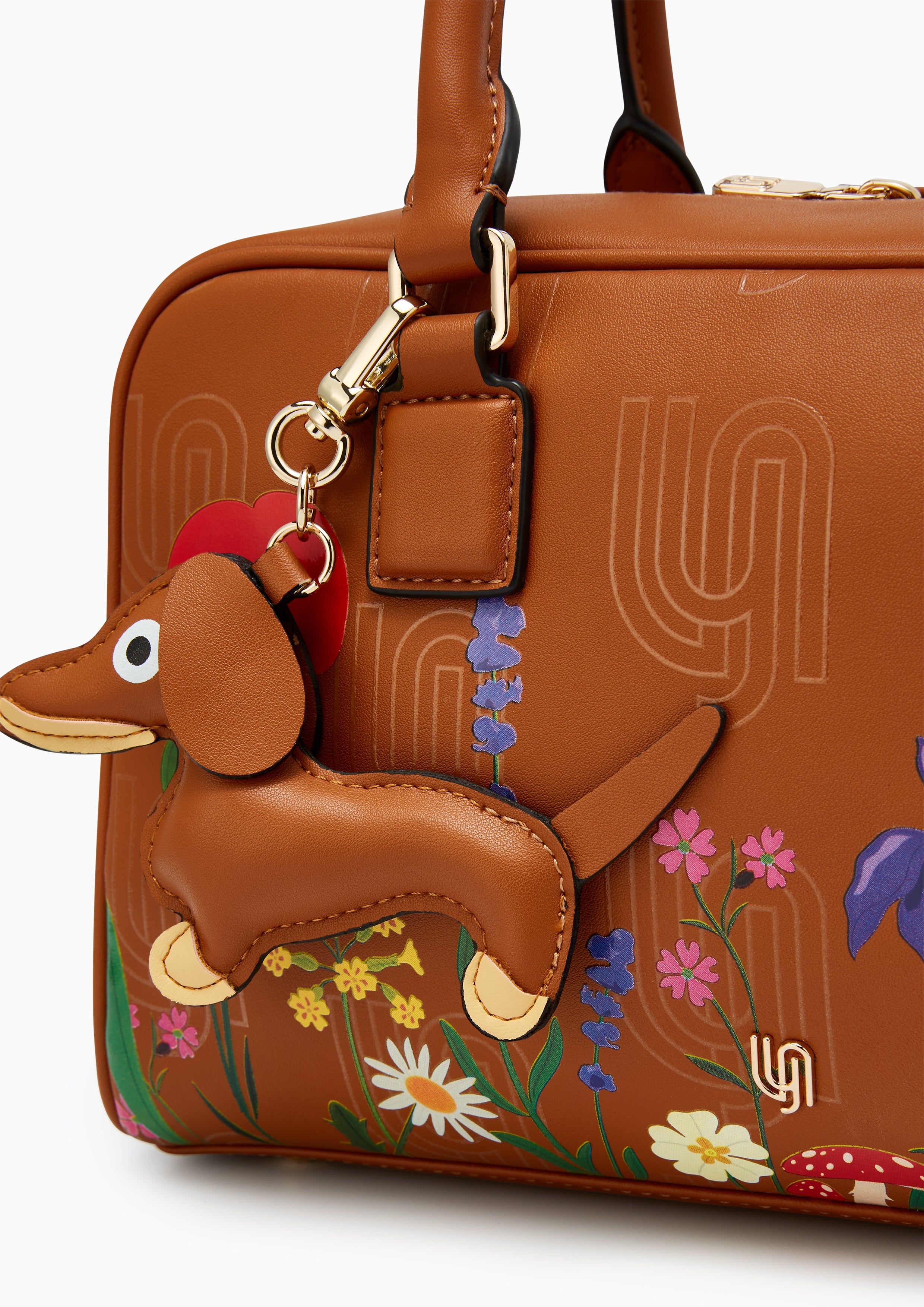Blossom Infinite Shoulder Bag - Printed Brown