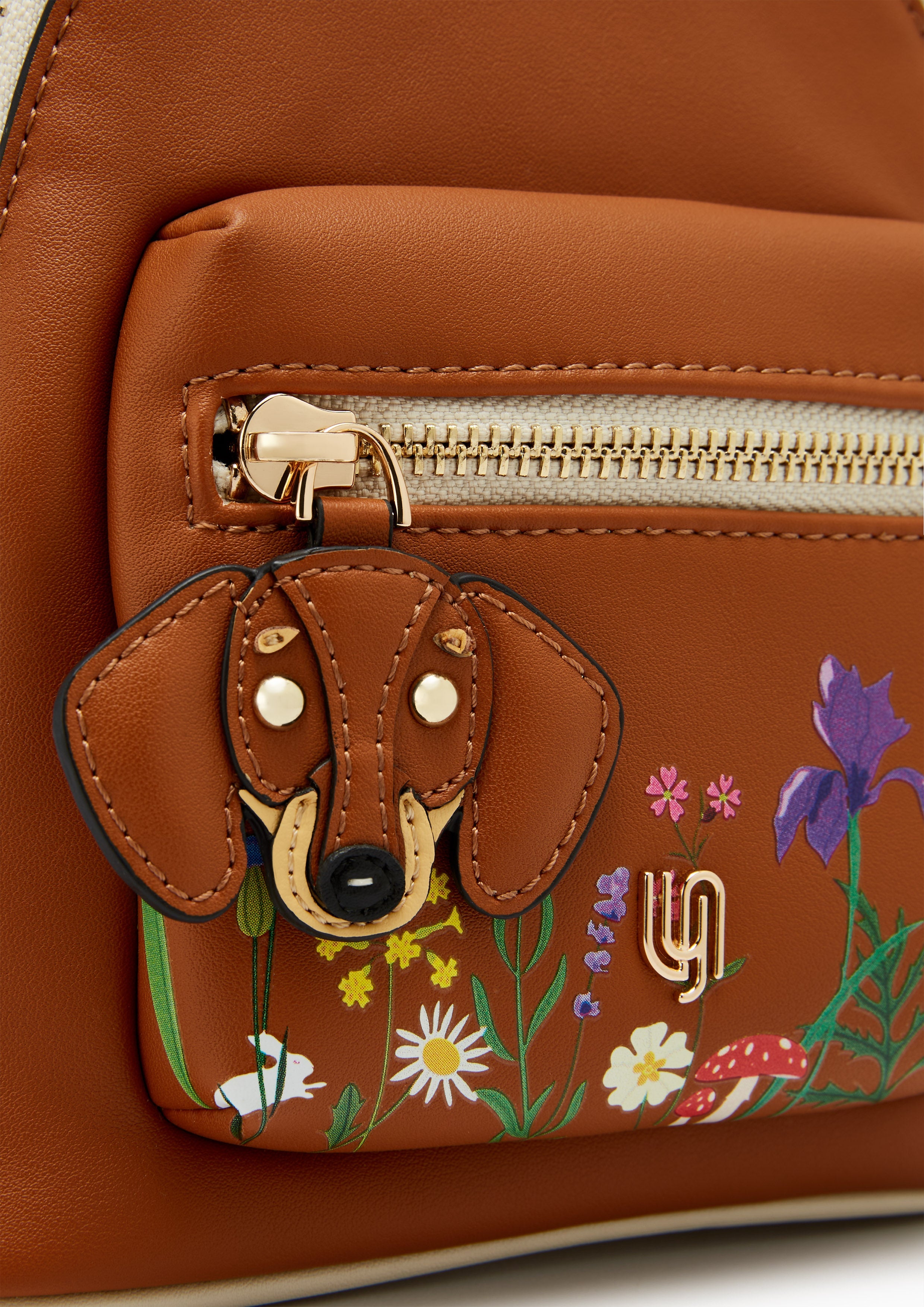 Blossom Infinite Mini Backpack - Printed Brown