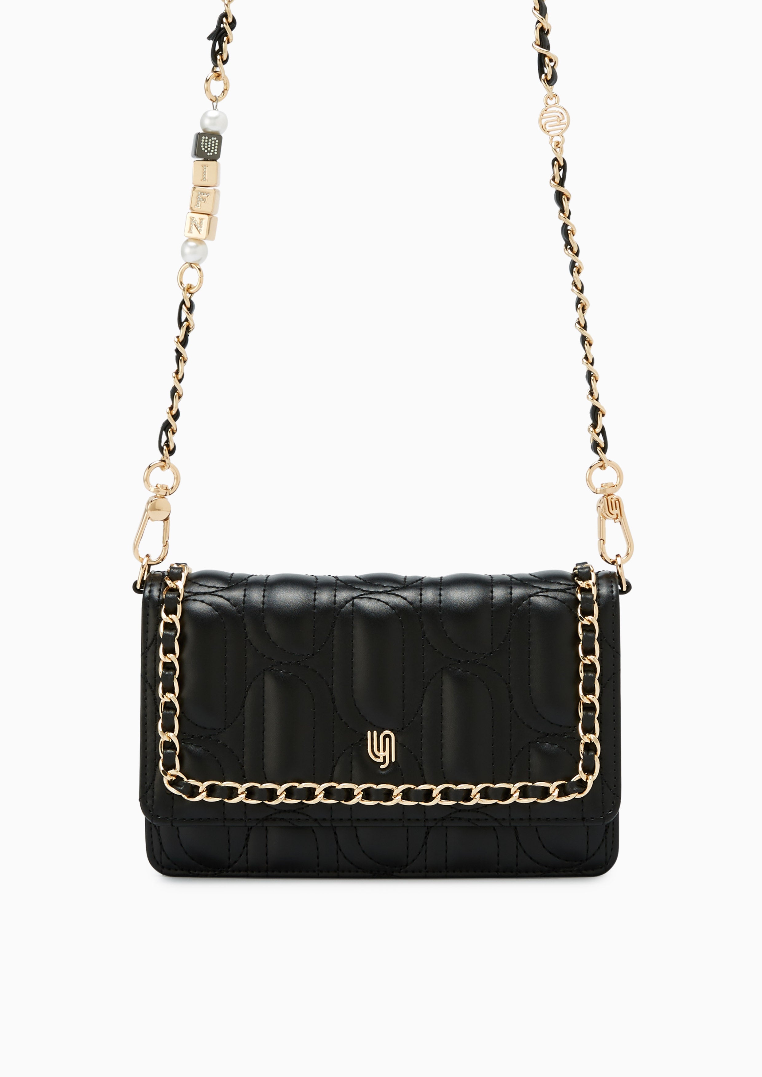 Mika Infinite Mini Crossbody Bag - Black