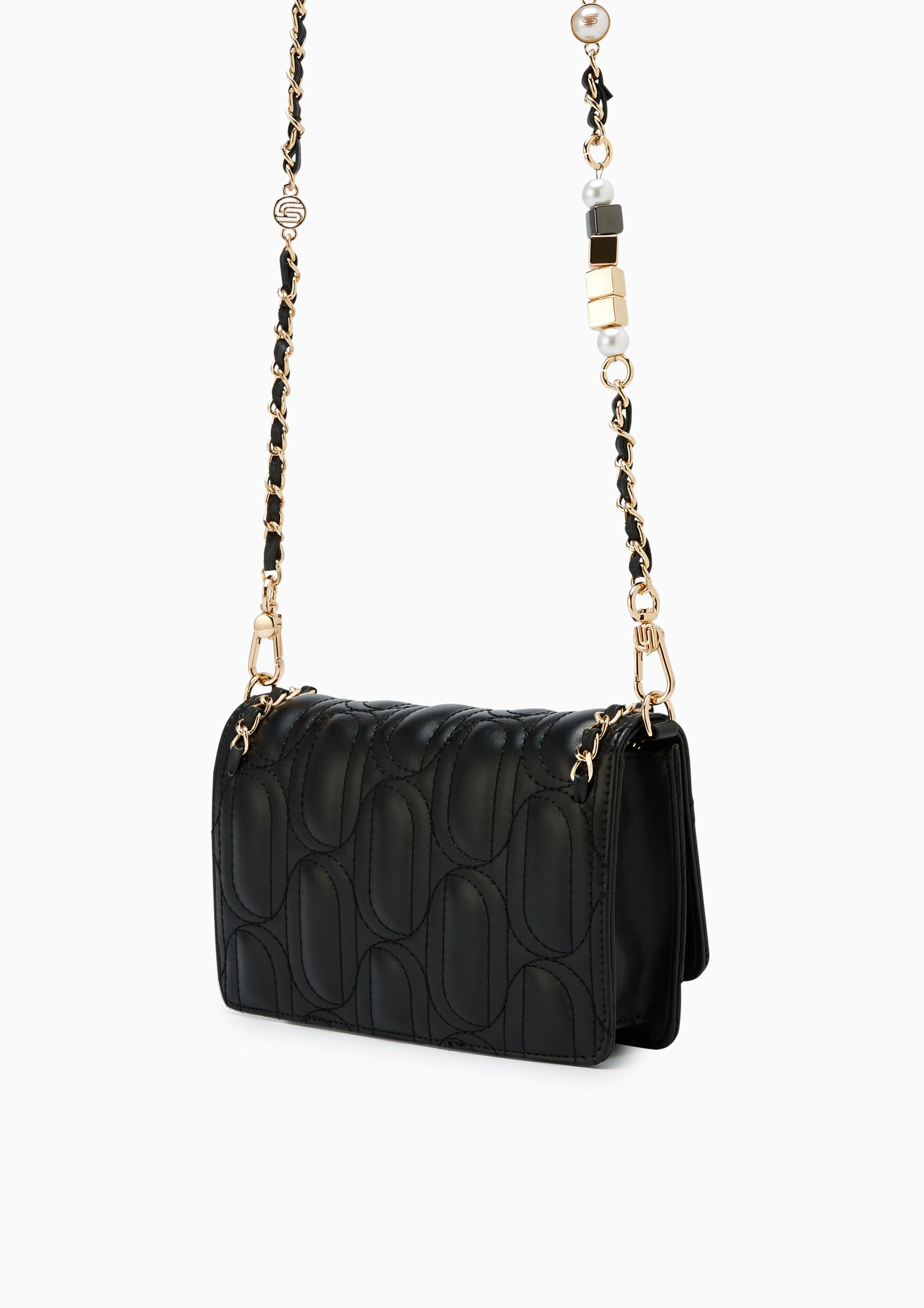 Mika Infinite Mini Crossbody Bag - Black