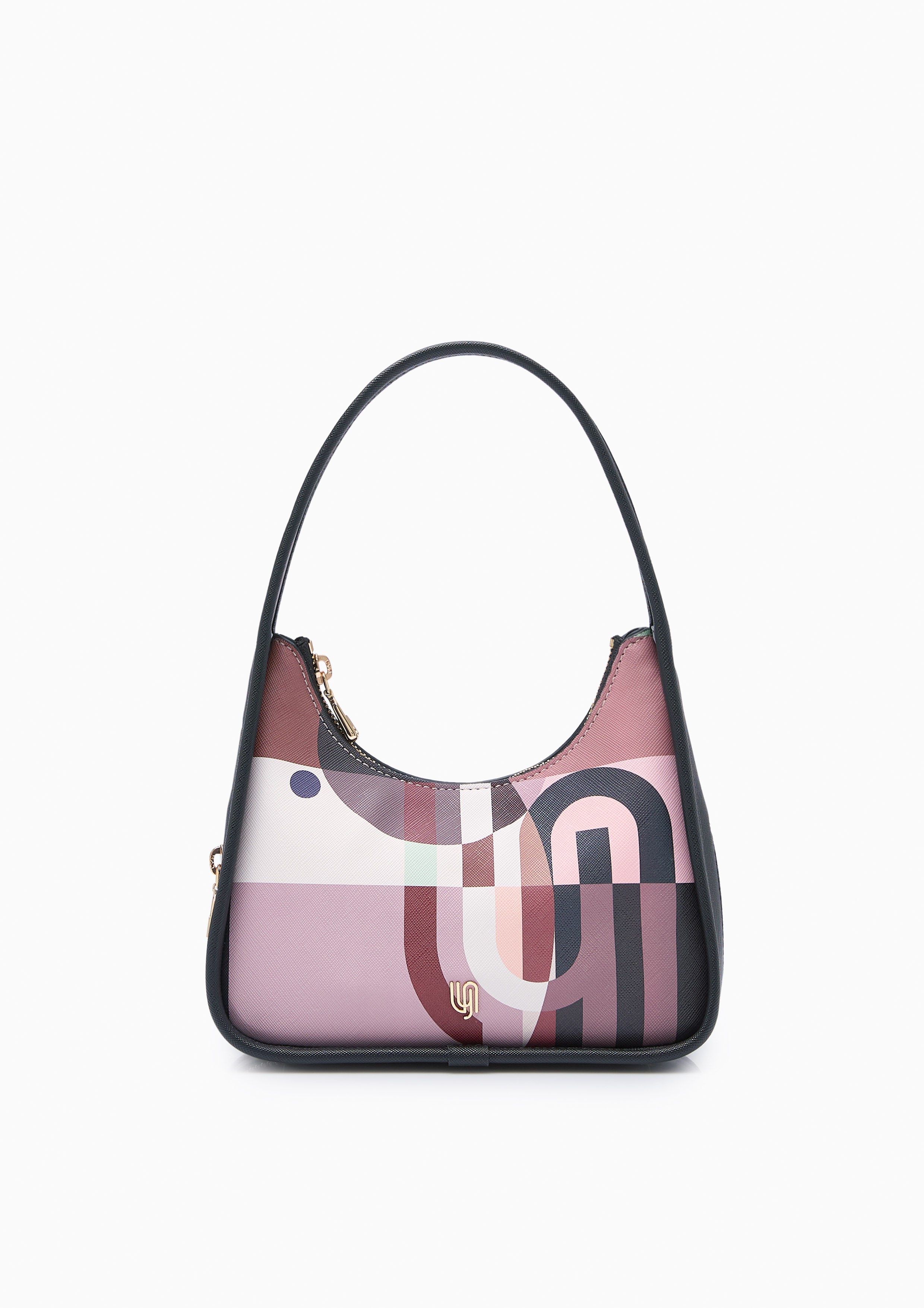 Maddie  S Shoulder Bag - Printed Black