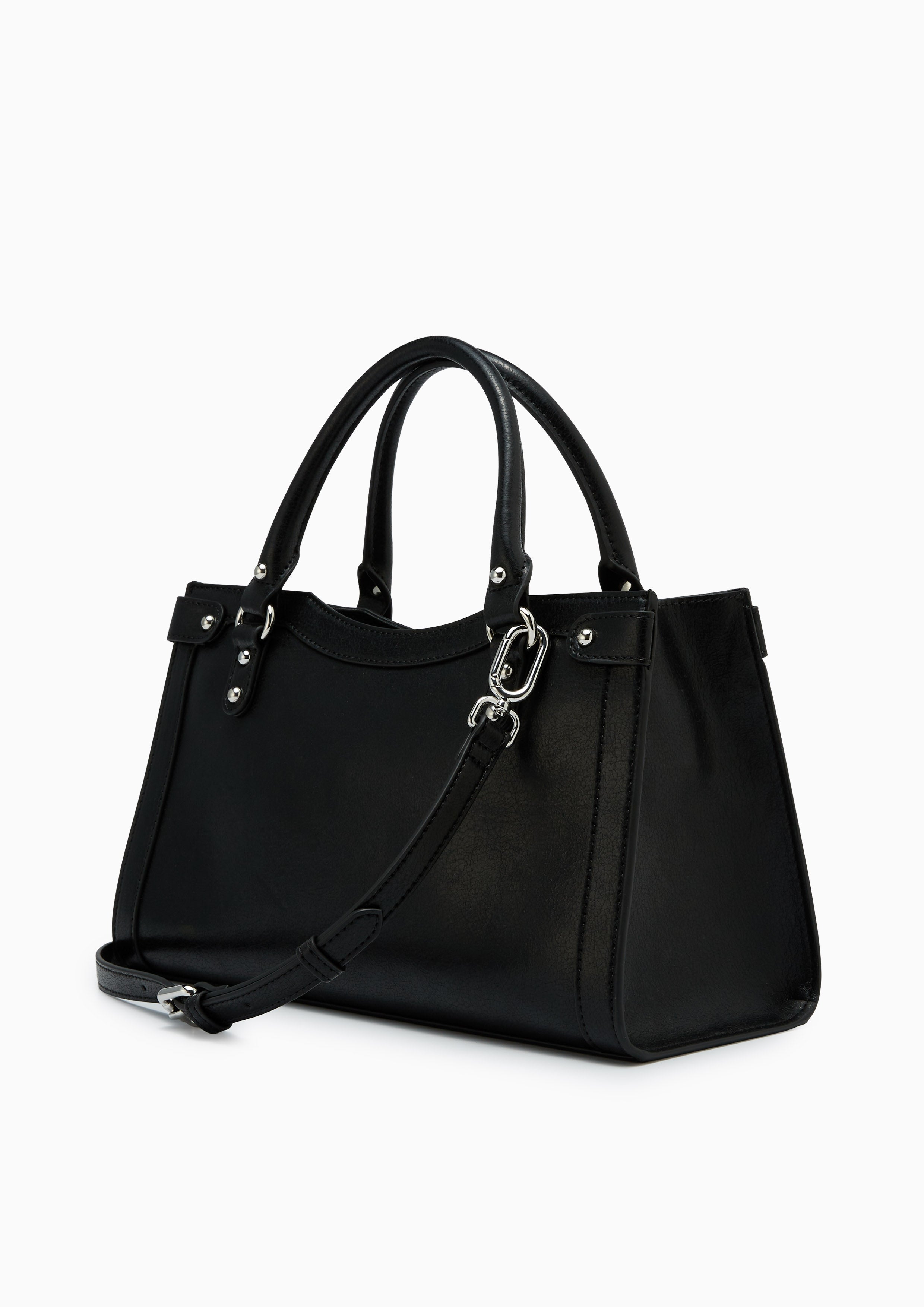 Galz Top Handle L Handbag - Black