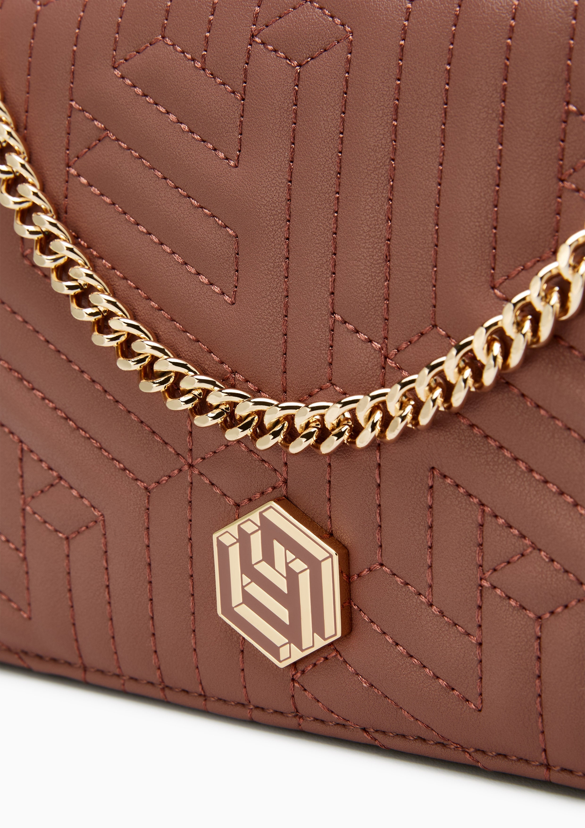 Giselle M Crossbody Bag - Dark Pink