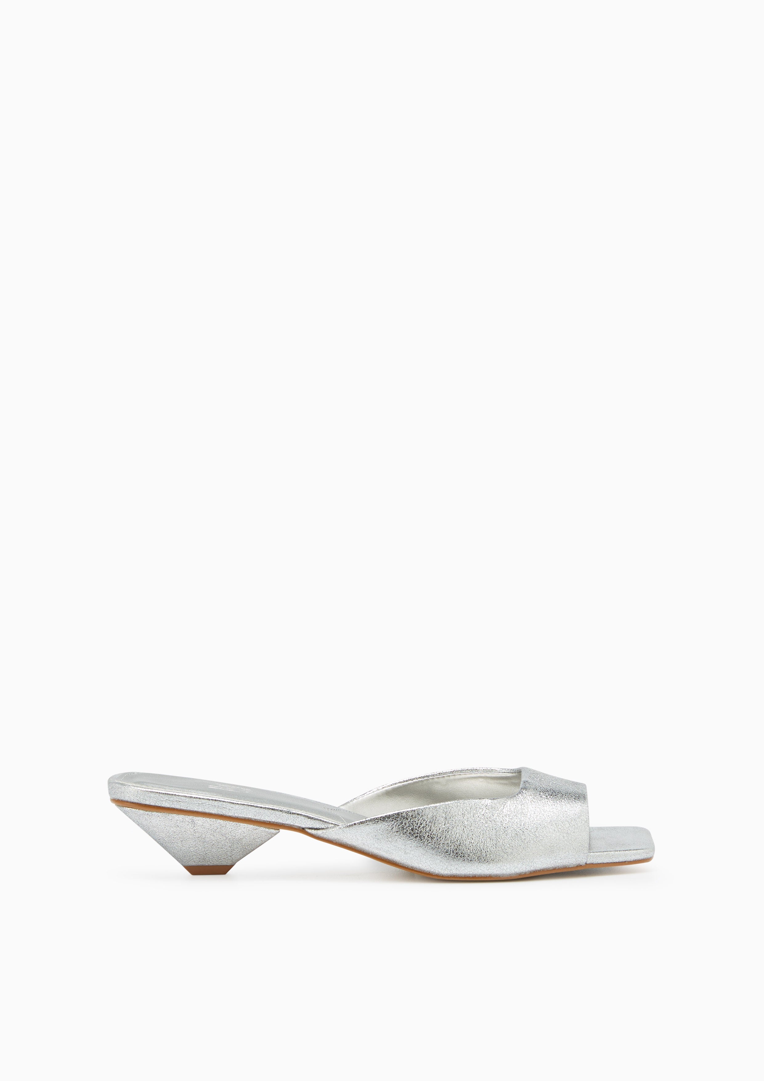 Claudia Flats And Sandals - Silver